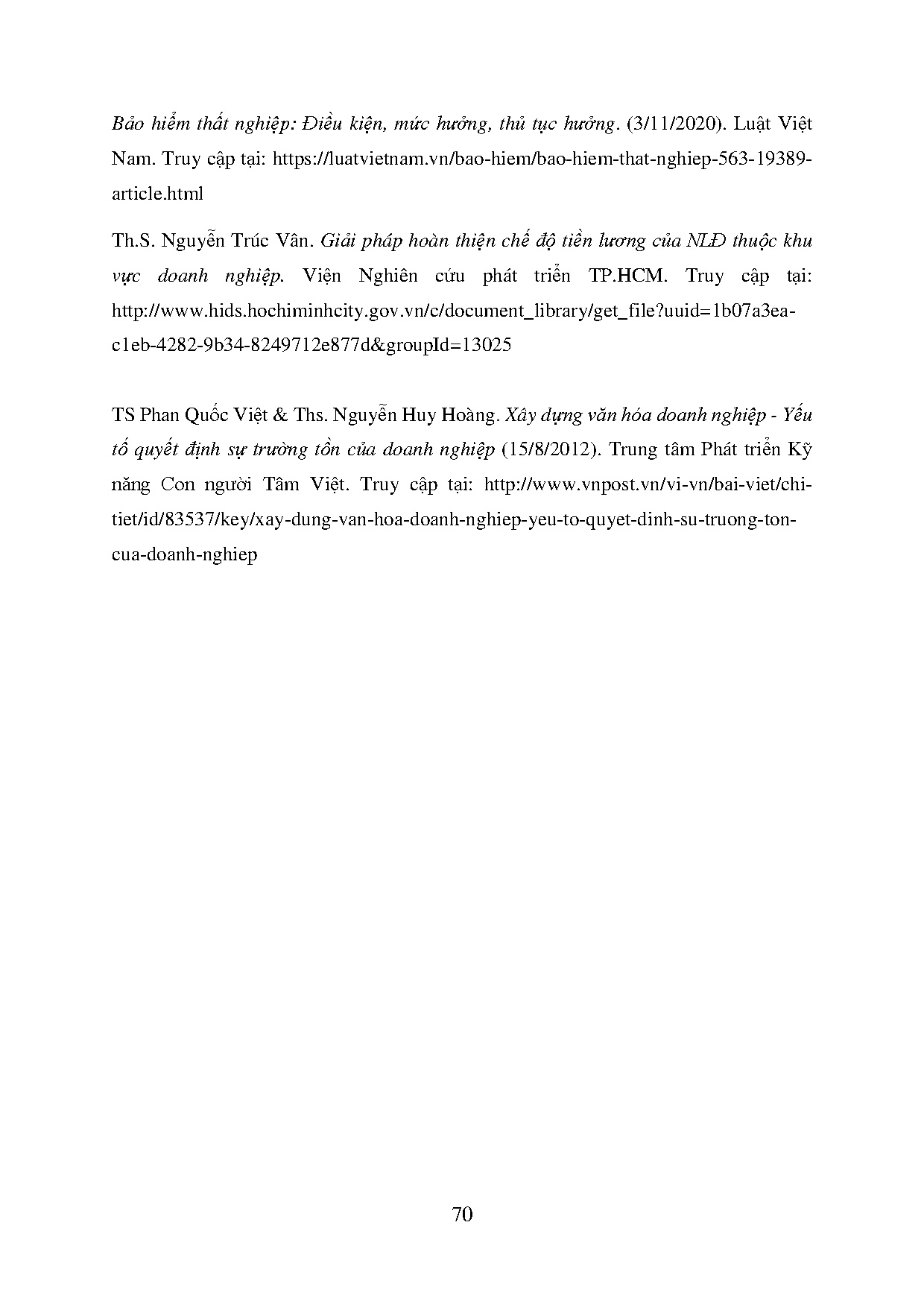 Đồ án tốt nghiệp - Hoàn thiện công tác đãi ngộ nhân sự tại Công ty TNHH Sức Bật - Trang 82