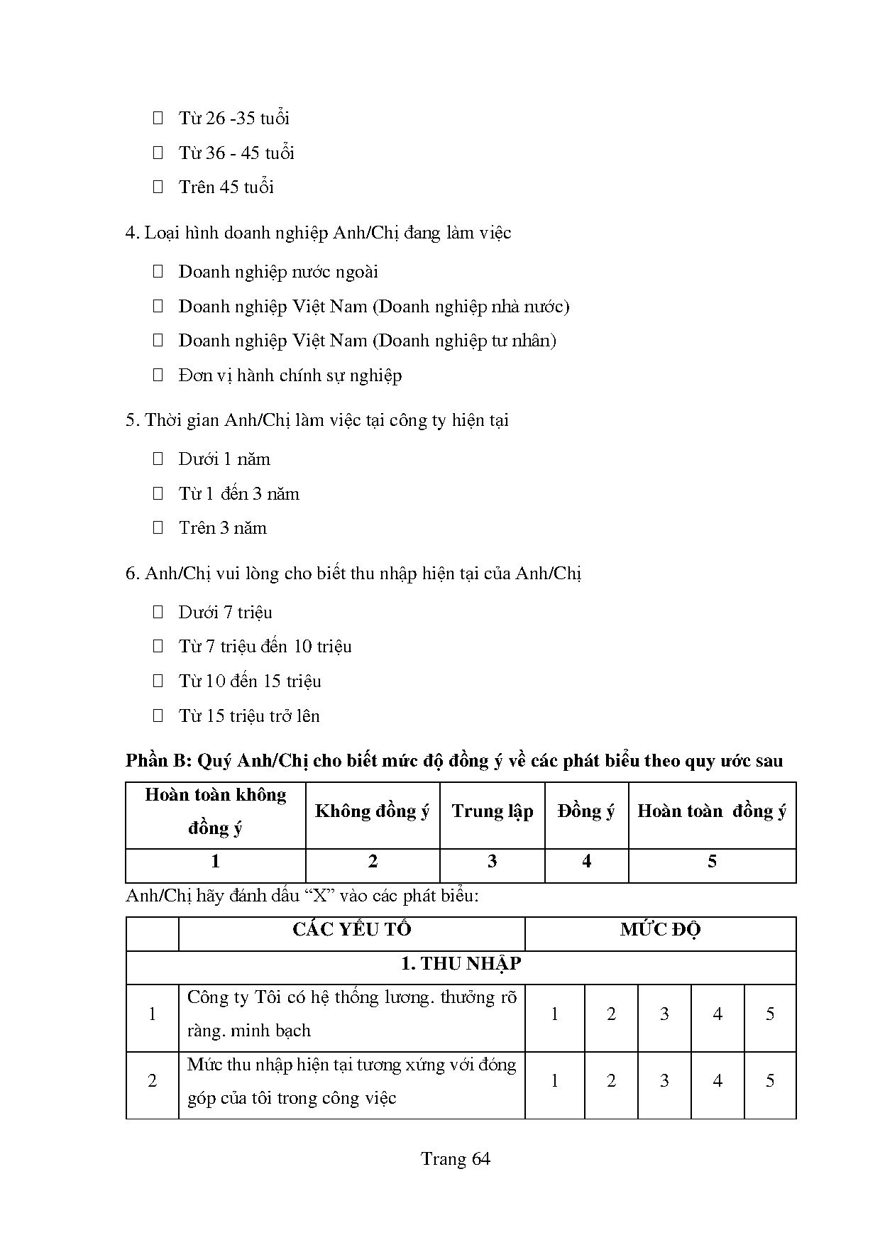 Ảnh một số trang tài liệu