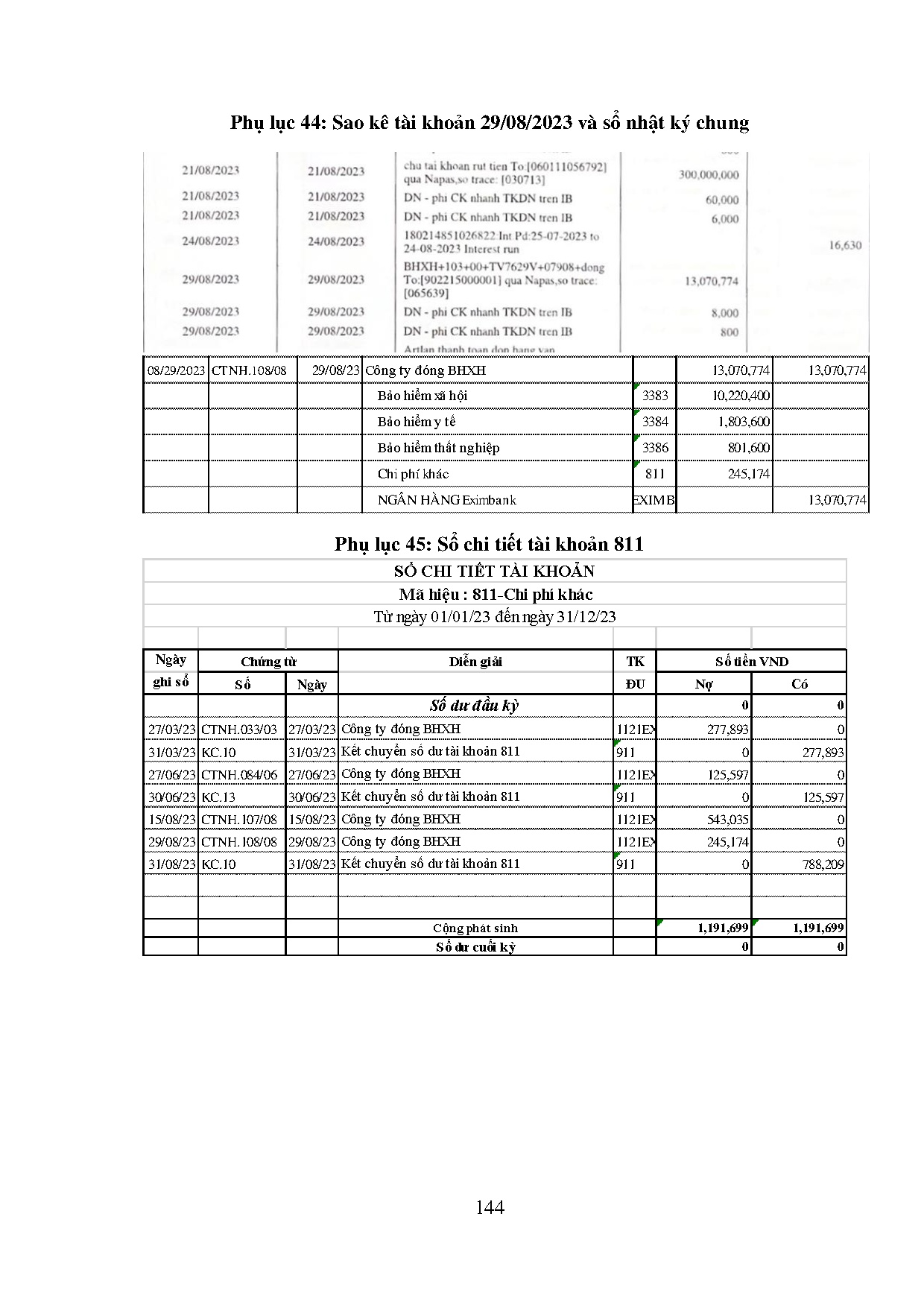 Ảnh một số trang tài liệu