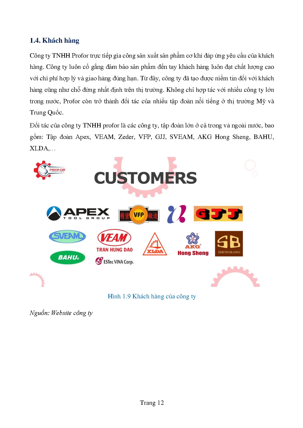 Ảnh một số trang tài liệu