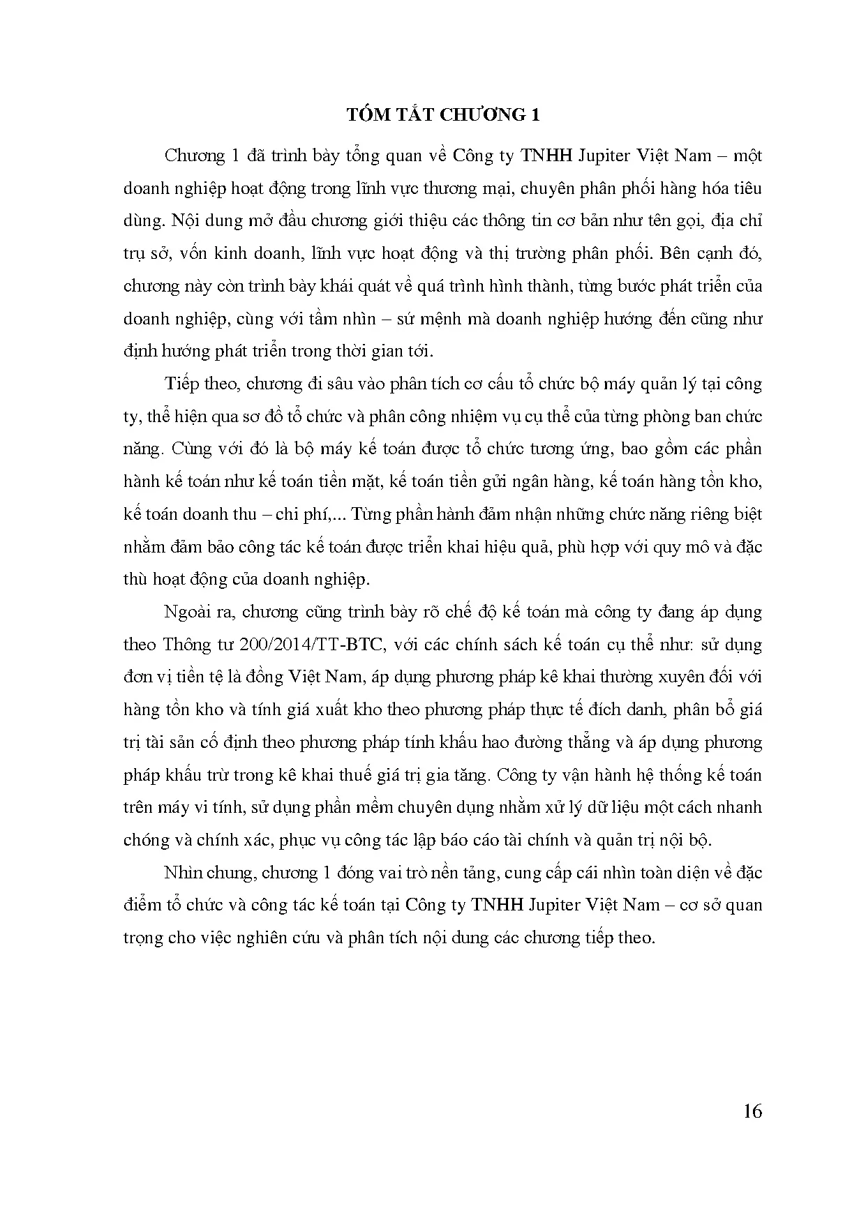 Đồ án tốt nghiệp - Hoàn thiện kế toán doanh thu, chi phí và xác định kết quả hoạt động kinh DTCTTJVN - Trang 34