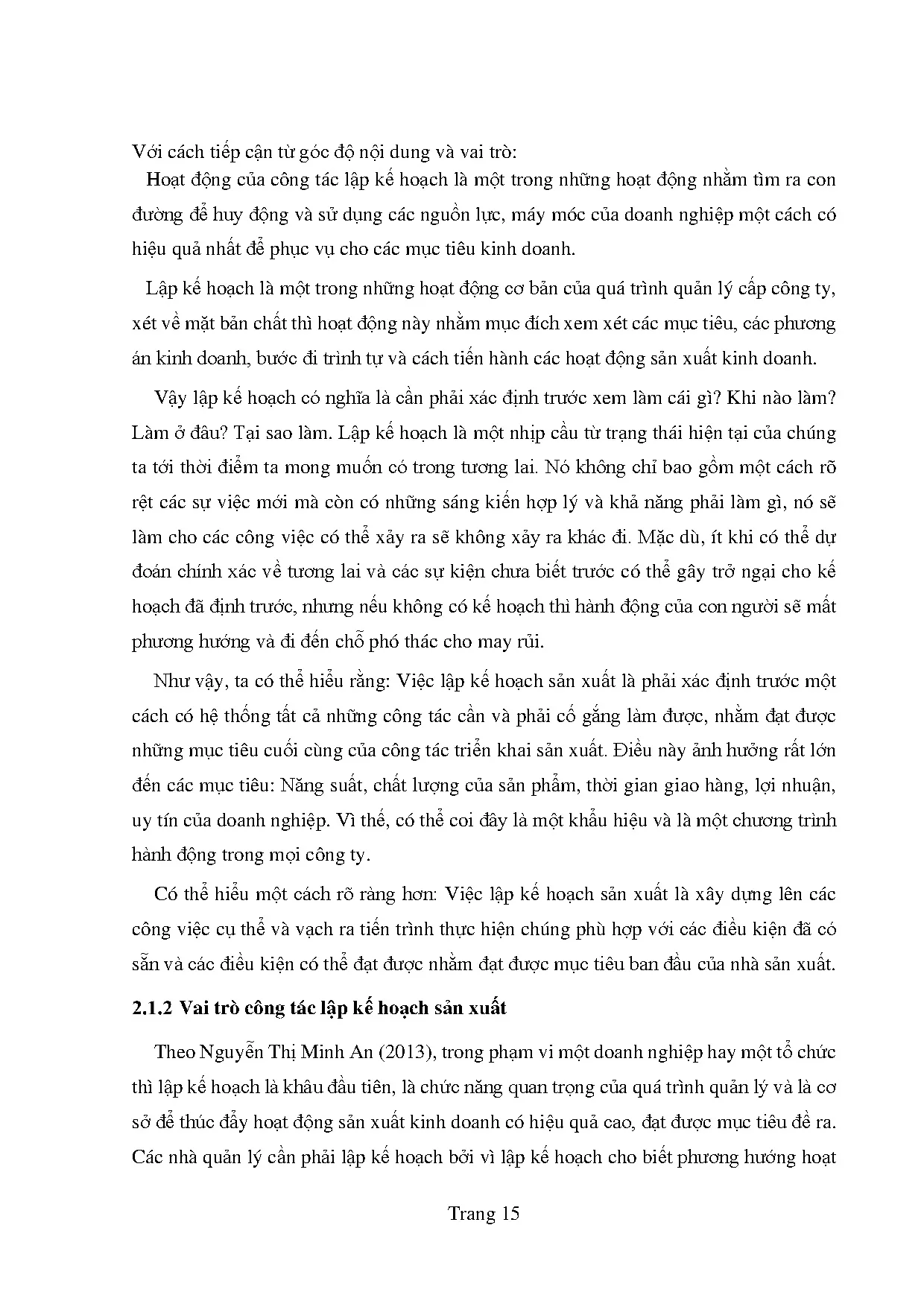 Đồ án tốt nghiệp - Hoàn thiện công tác lập kế hoạch sản xuất nhằm tối ưu sản PĐRTNM 2 - CTCPĐTT . - Trang 24