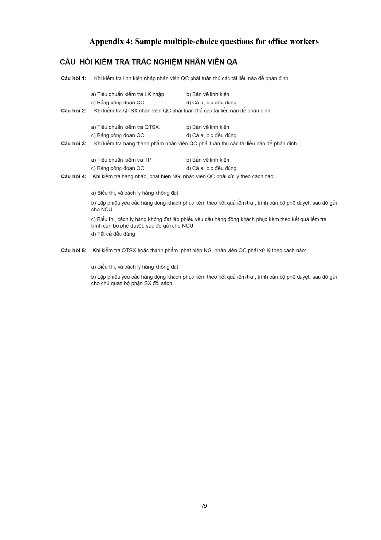 Ảnh một số trang tài liệu