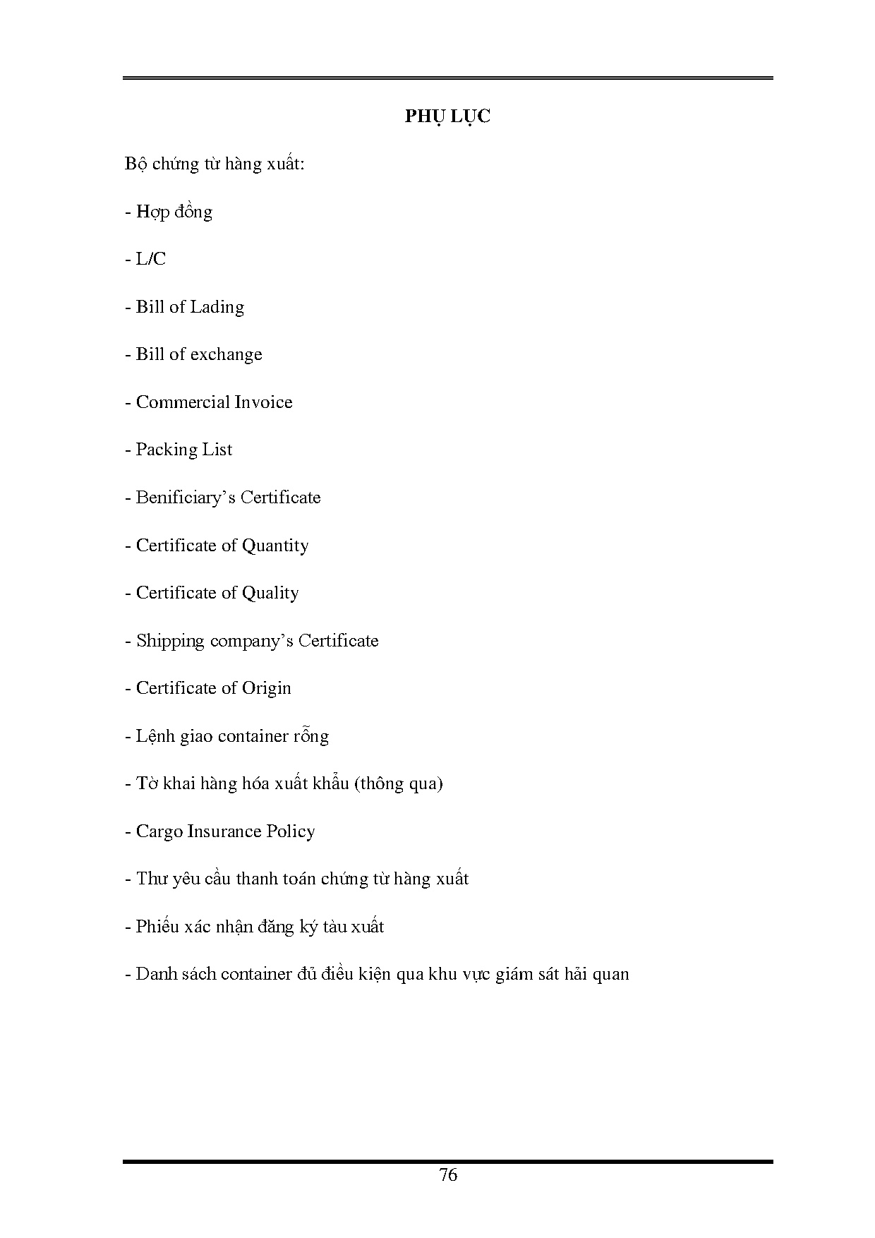 Ảnh một số trang tài liệu