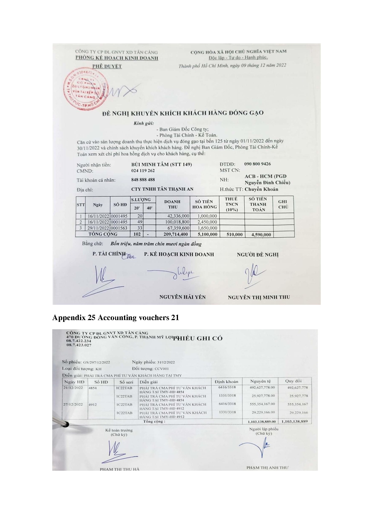 Đồ án tốt nghiệp - Accounting for revenue and expenses and determining business results at TCLASJSC - Trang 165