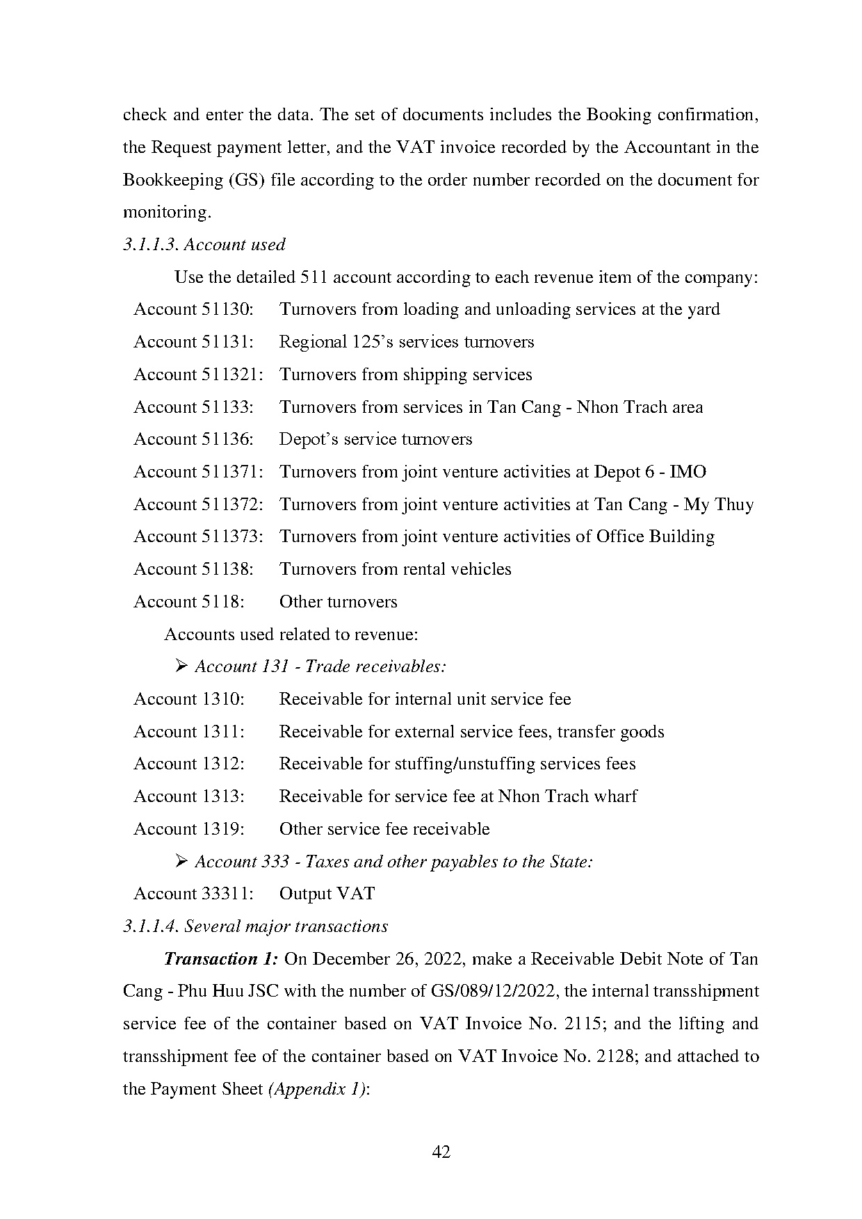 Đồ án tốt nghiệp - Accounting for revenue and expenses and determining business results at TCLASJSC - Trang 55