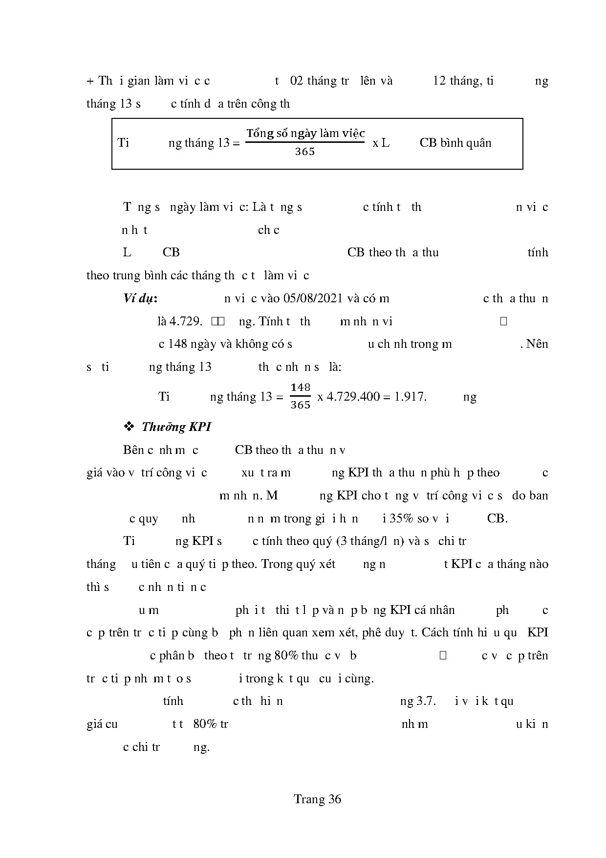 Đồ án tốt nghiệp - Hoàn thiện công tác đãi ngộ nhân sự tại Công ty TNHH TM &amp; DV Tân Hiệp Phát - Trang 46