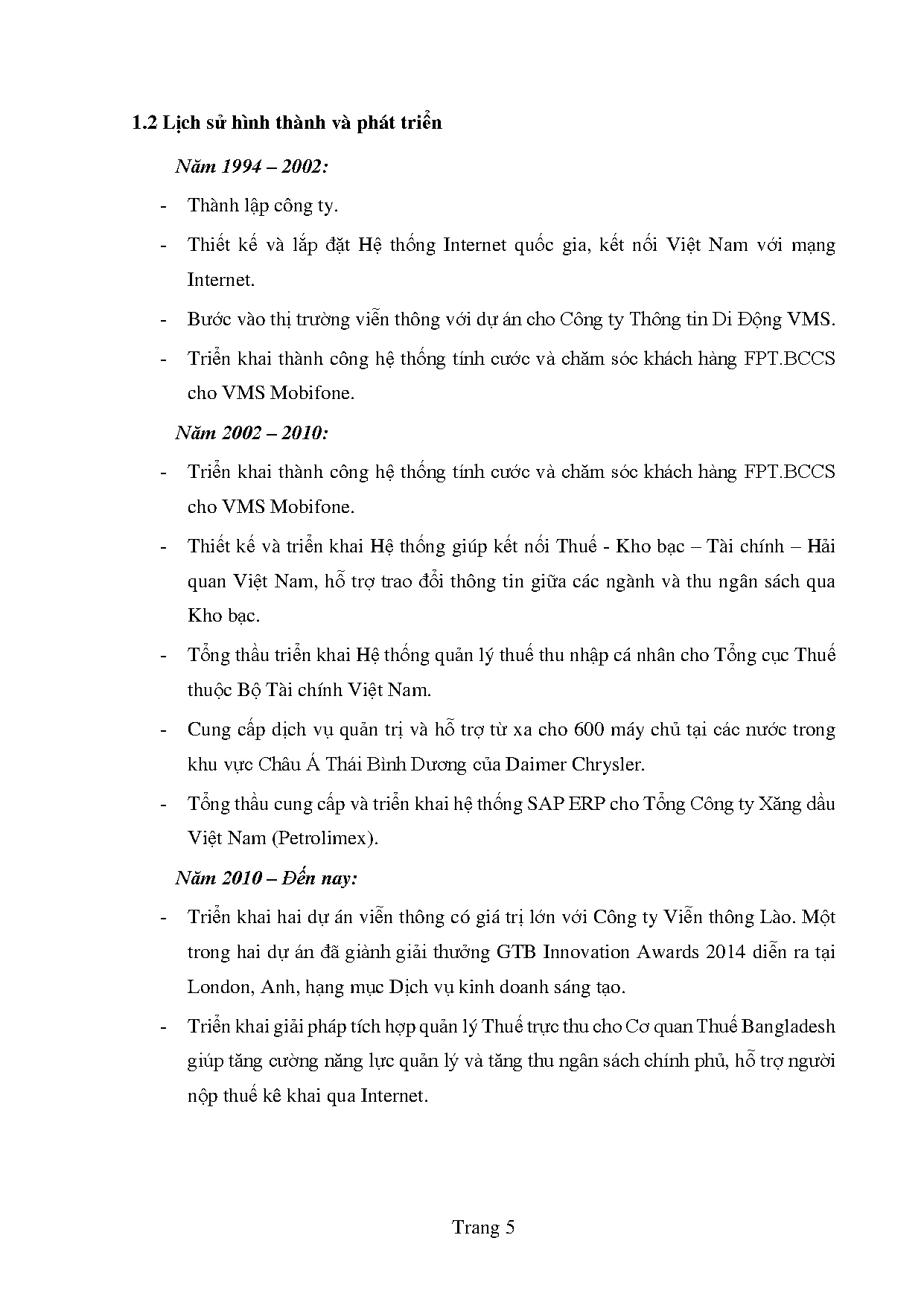 Ảnh một số trang tài liệu