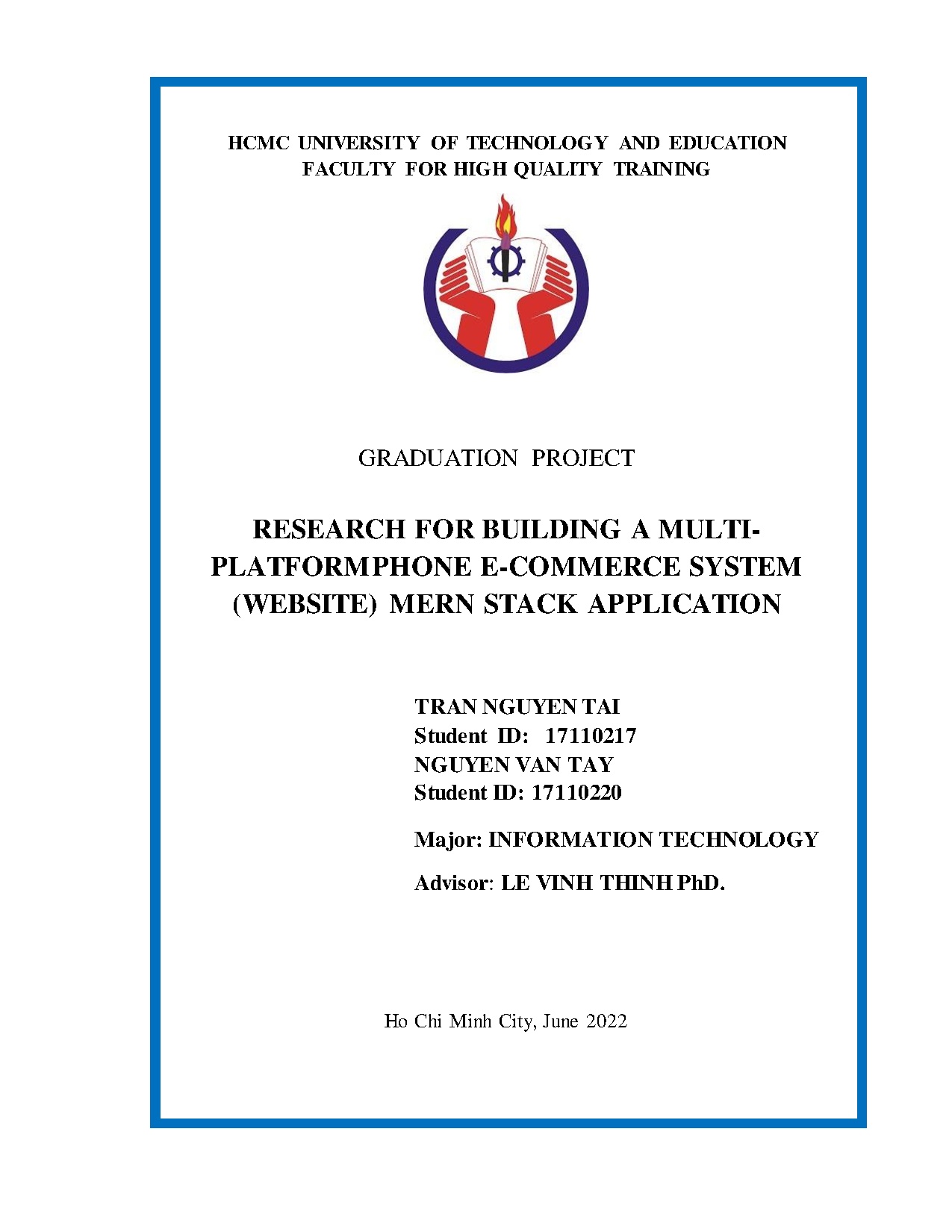 Đồ án tốt nghiệp - Research for building a Multi-platformphone E-commerce system (Website) mern SA