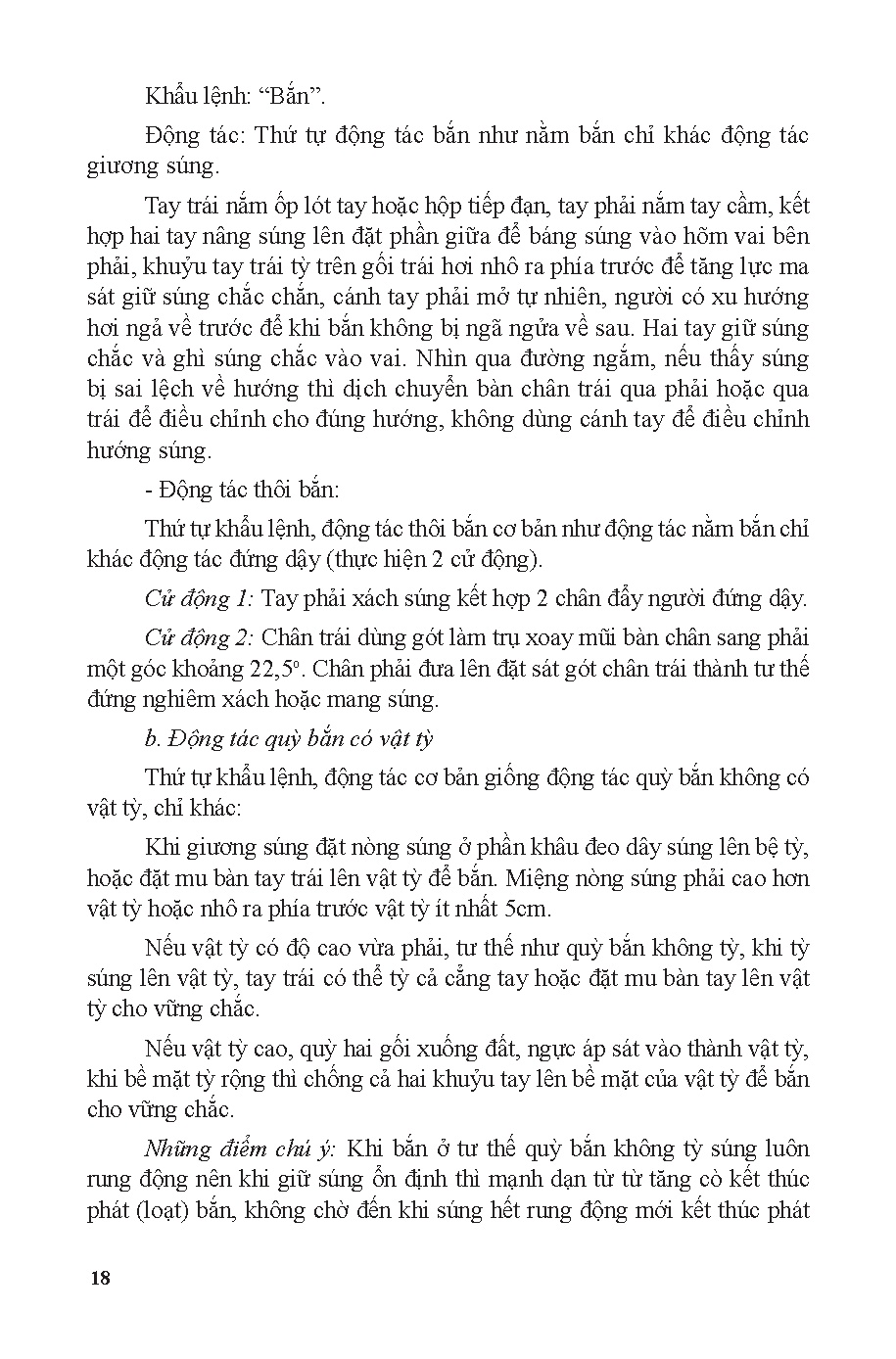 Giáo Dục Quốc Phòng Và An Ninh - Học phần 4: Kỹ thuật chiến đấu bộ binh và chiến thuật (HCMUTE) - Trang 19