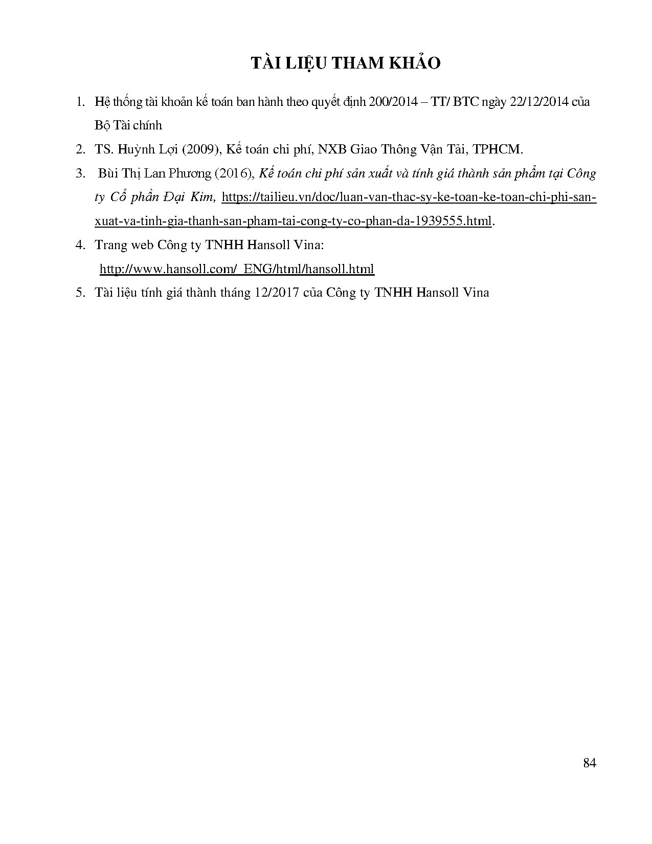 Ảnh một số trang tài liệu