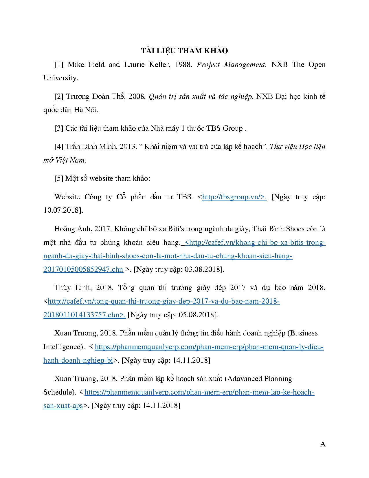 Ảnh một số trang tài liệu