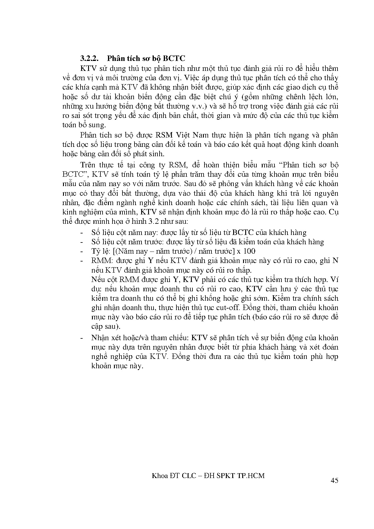 Đồ án tốt nghiệp - Tìm hiểu quy trình đánh giá rủi ro có sai sót trọng yếu trong GĐLKHKTTCTTKTRVNĐ - Trang 60