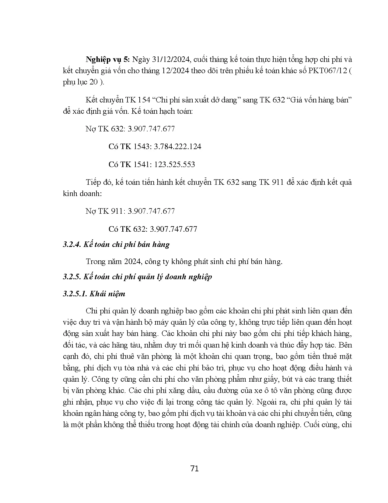 Đồ án tốt nghiệp - Kế toán xác định kết quả hoạt động kinh doanh tại Công ty cổ phần Tiếp Vận Xanh - Trang 84