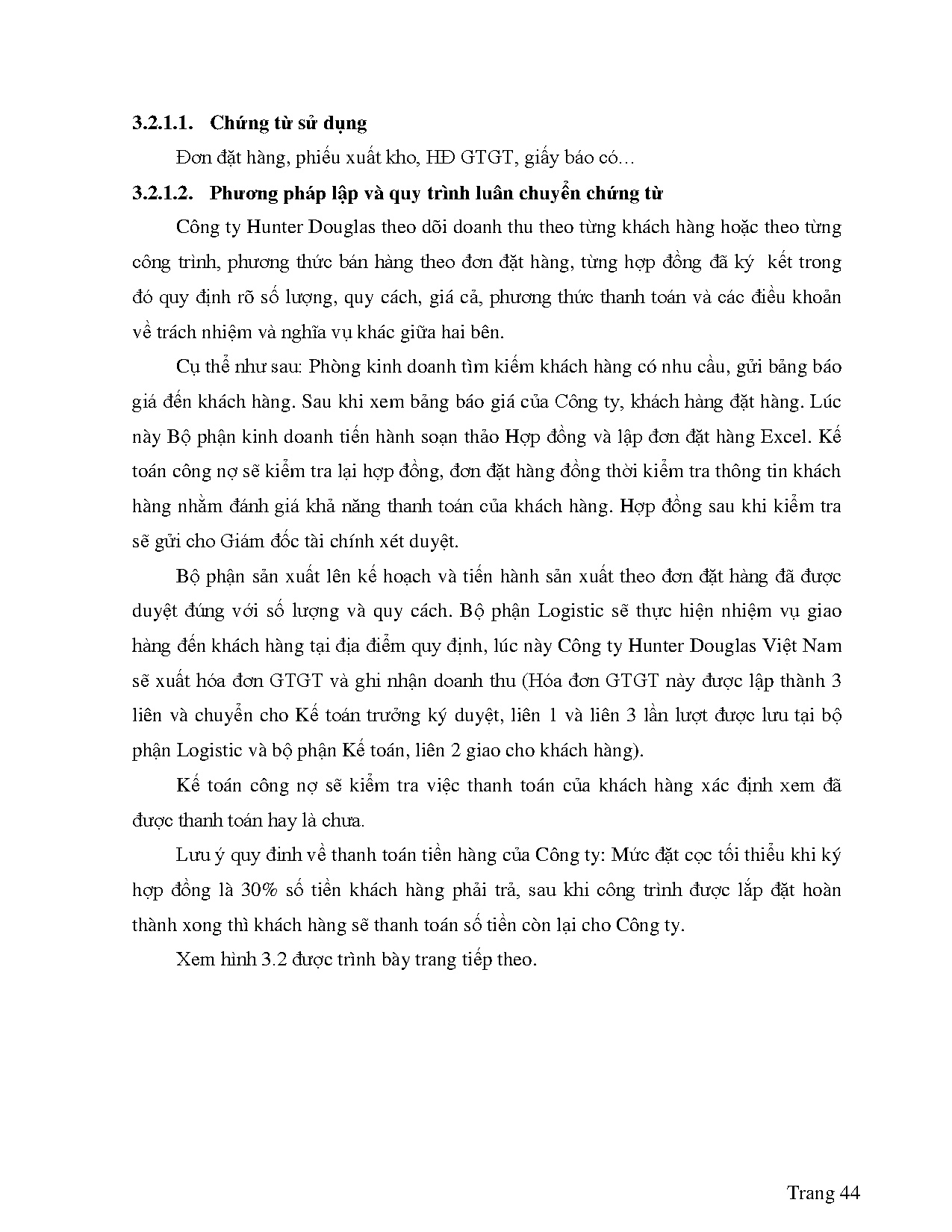 Đồ án tốt nghiệp - Hoàn thiện công tác kế toán xác định kết quả kinh doanh quý 03/2016 tại CTHDVN - Trang 57