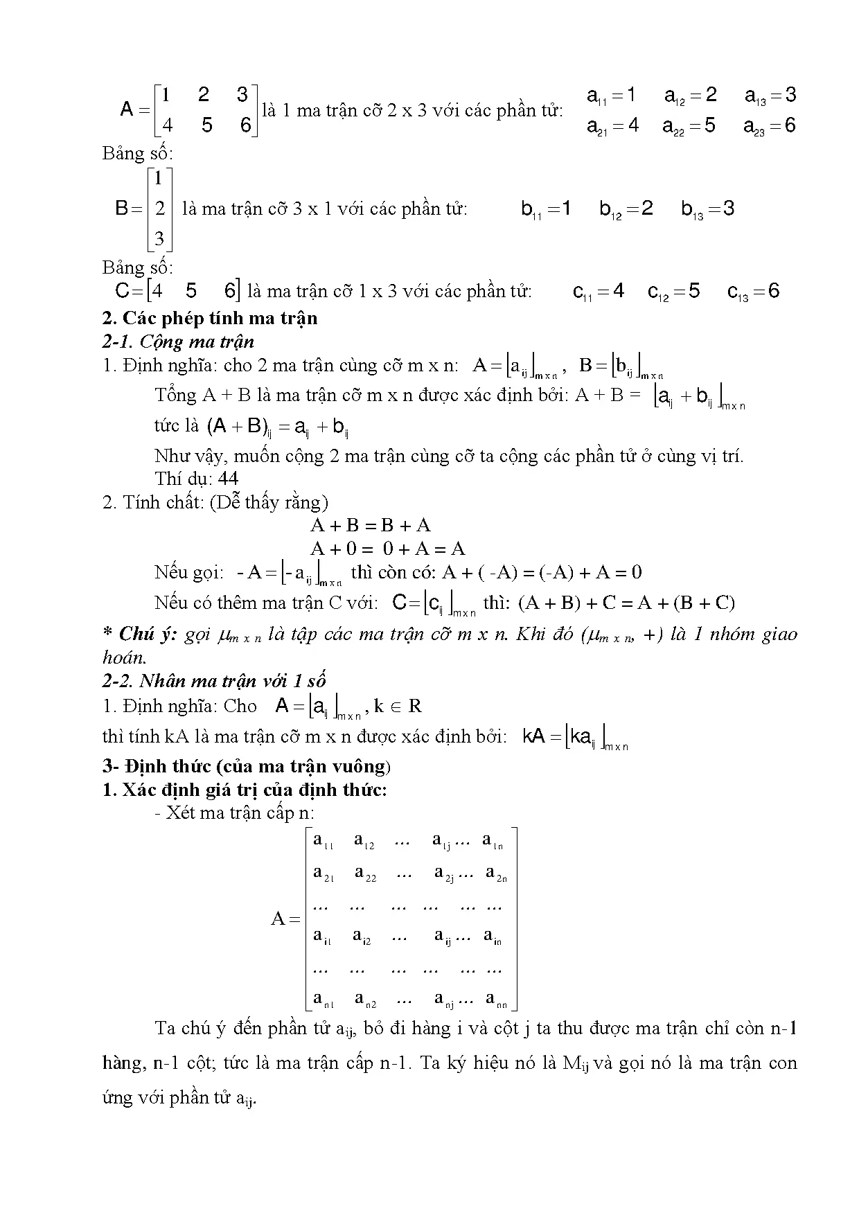 Giáo trình Toán kinh tế - Trang 4