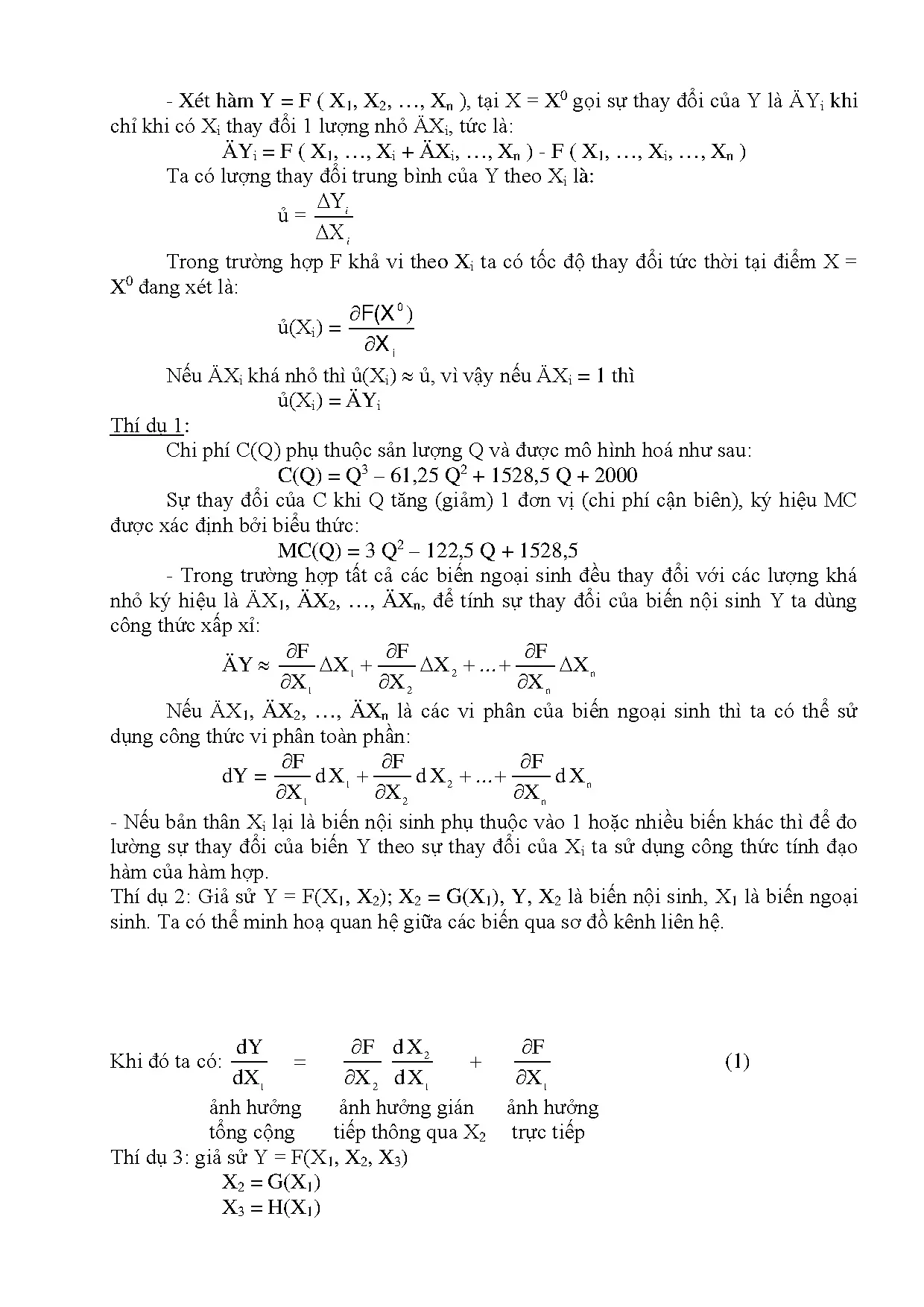 Giáo trình Toán kinh tế - Trang 43