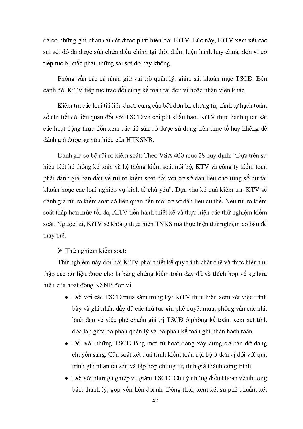 Đồ án tốt nghiệp - Quy trình kiểm toán tài sản cố định tại Công ty TNHH Kiểm toán ABC Việt Nam - Trang 51