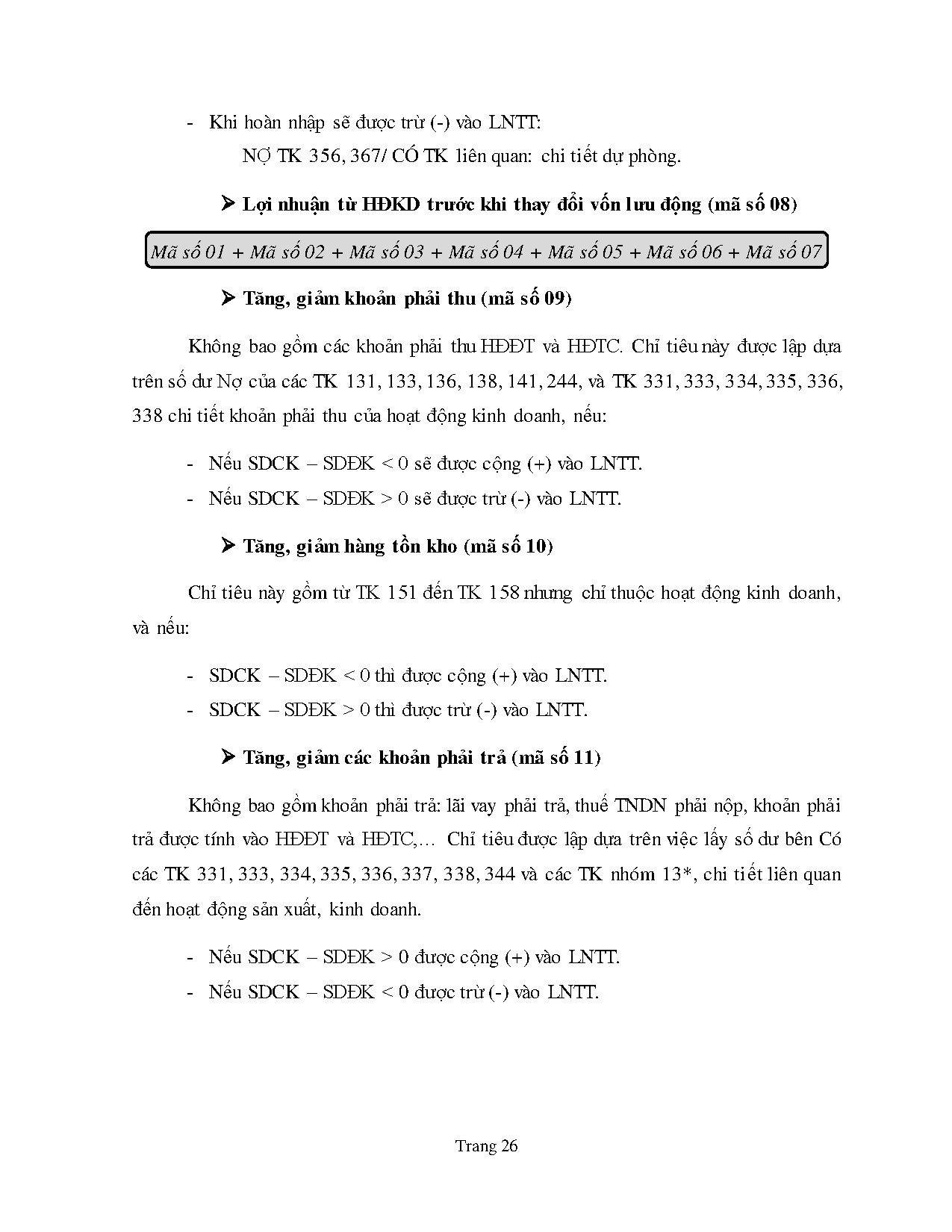 Ảnh một số trang tài liệu