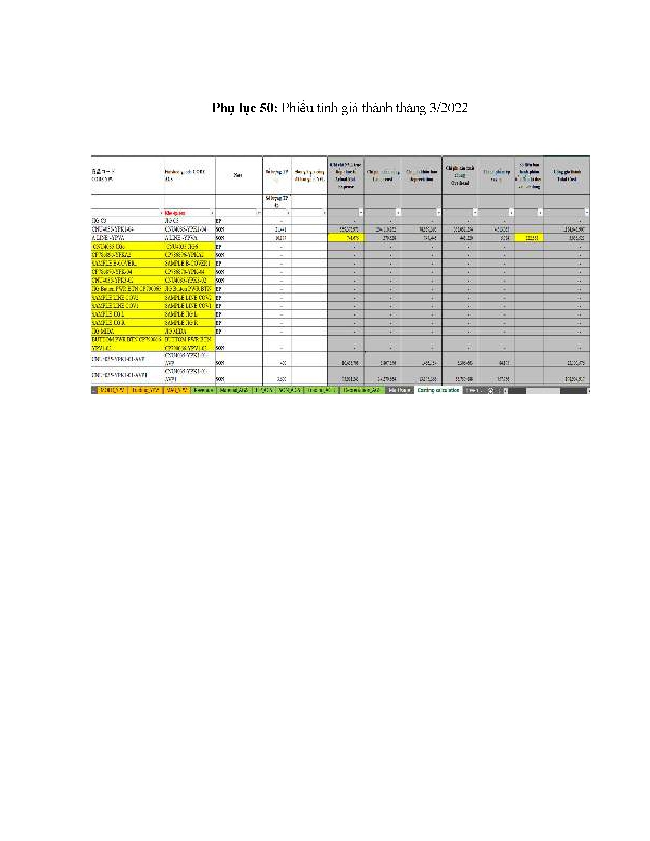 Ảnh một số trang tài liệu