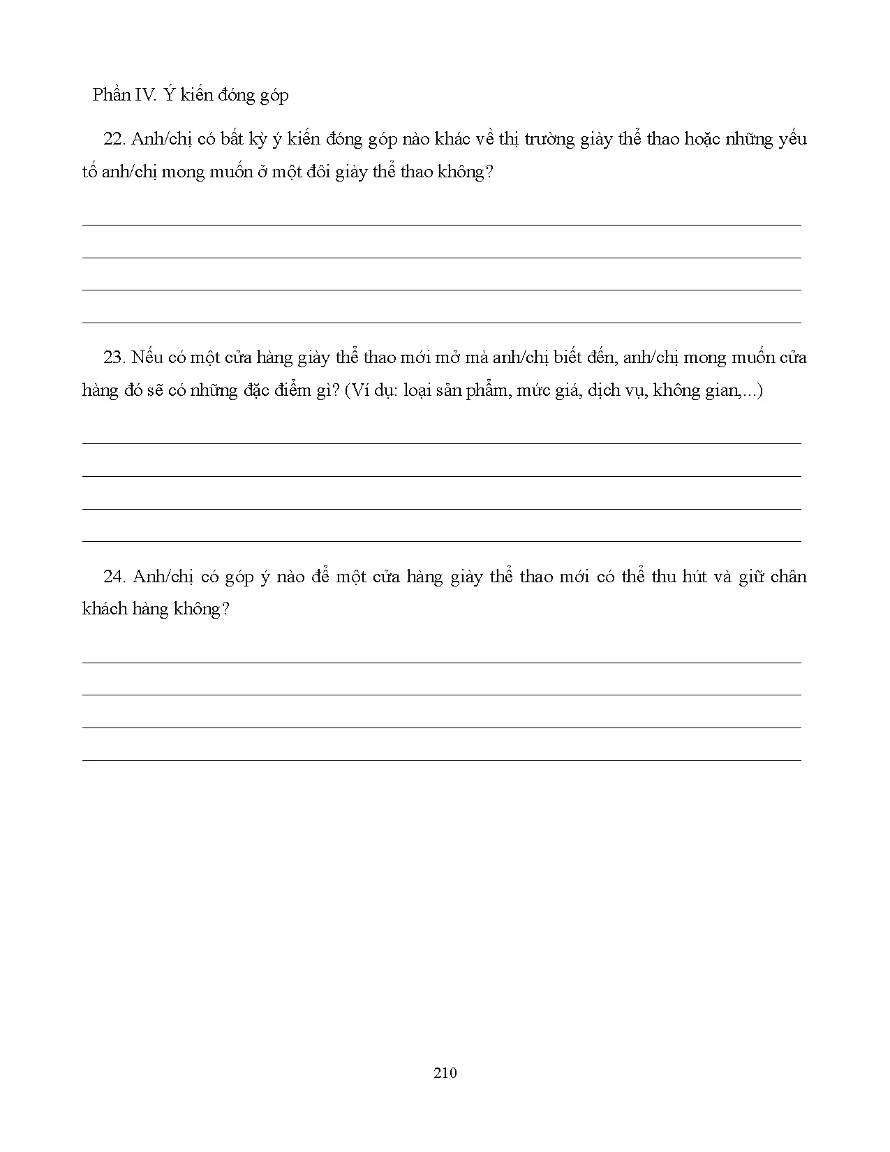 Đồ án tốt nghiệp - Xây dựng và phát triển dự án kinh doanh đa kênh giày thể thao chính hãng V - Trang 230