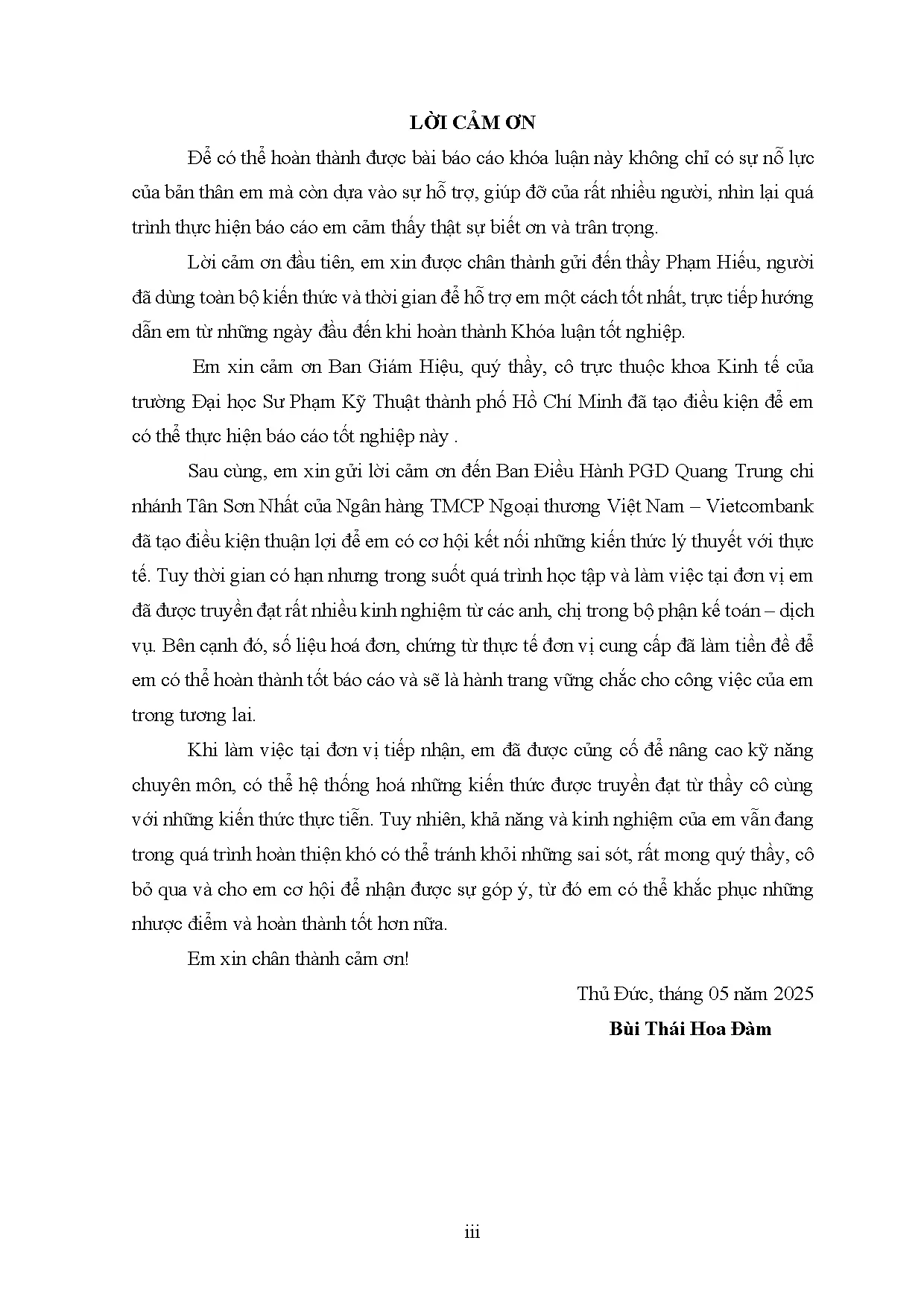 Đồ án tốt nghiệp - Phân tích hiệu quả huy động vốn và cho vay của Phòng Giao DQT - CNTSN - NHTNTVN - Trang 3