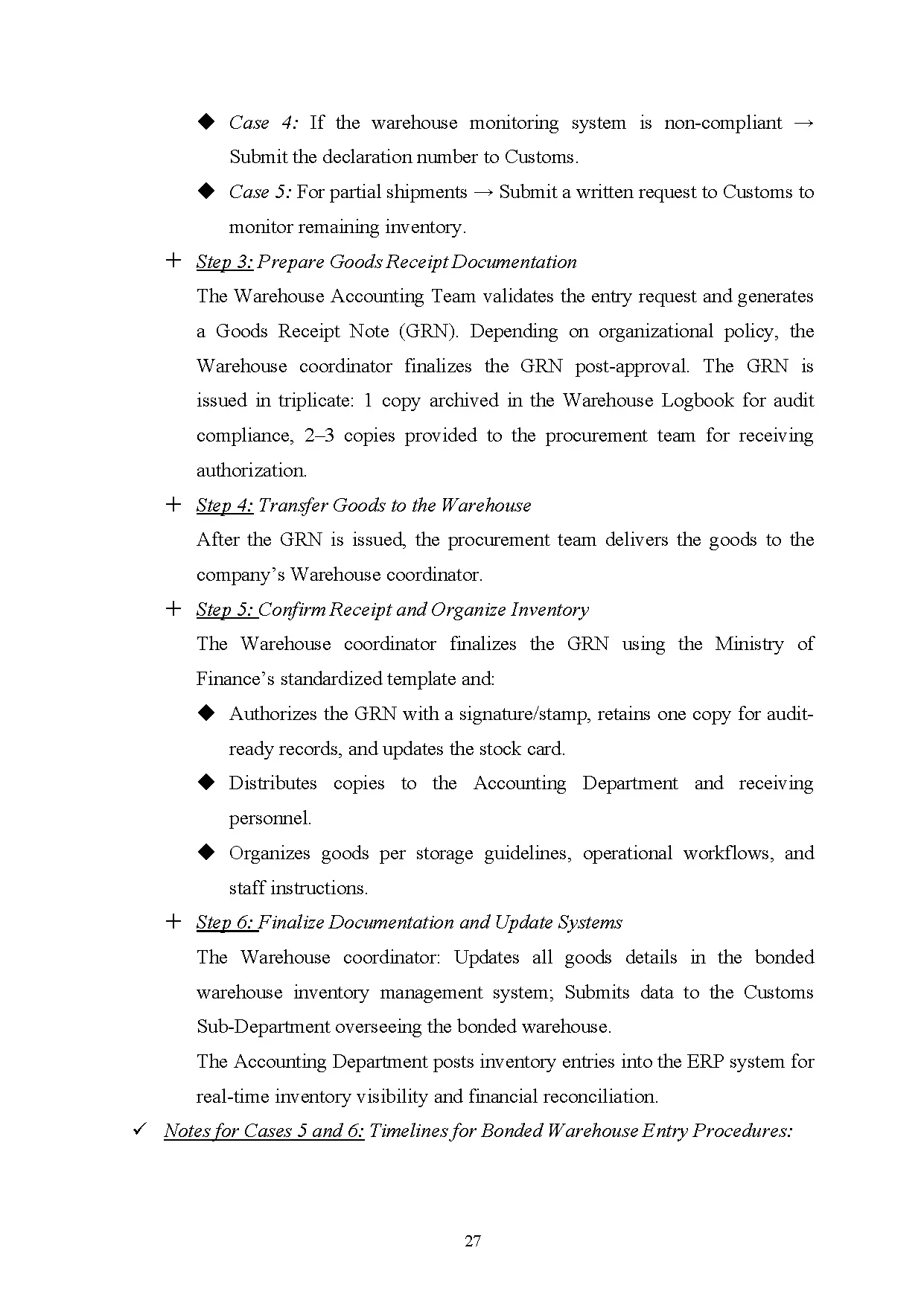 Đồ án tốt nghiệp - Enhancing the warehouse management at long an international port - Trang 38