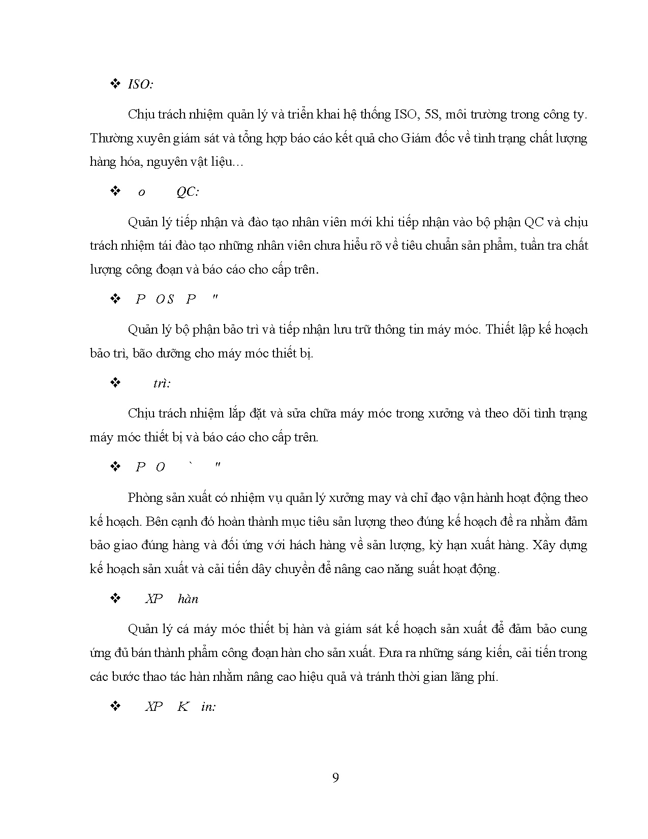 Ảnh một số trang tài liệu