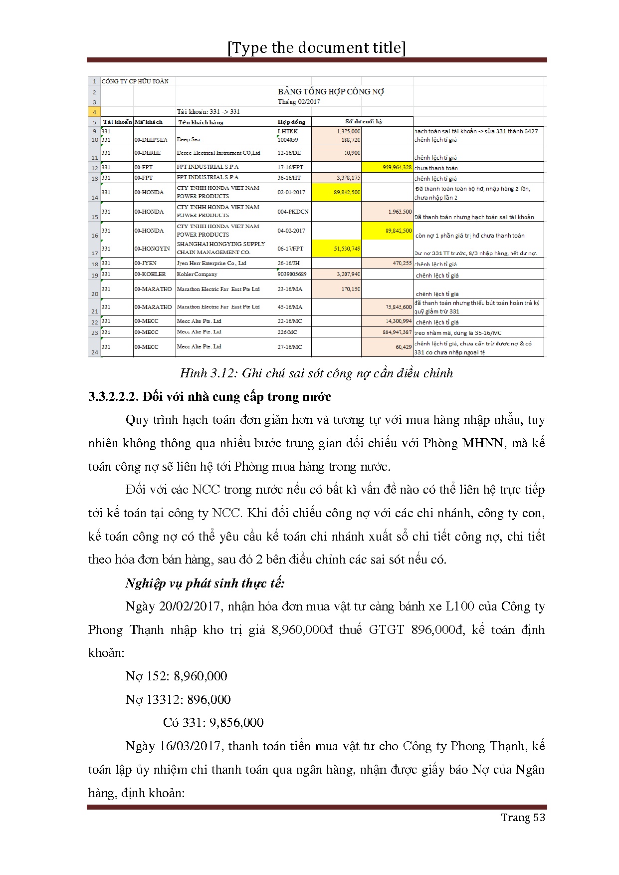 Ảnh một số trang tài liệu