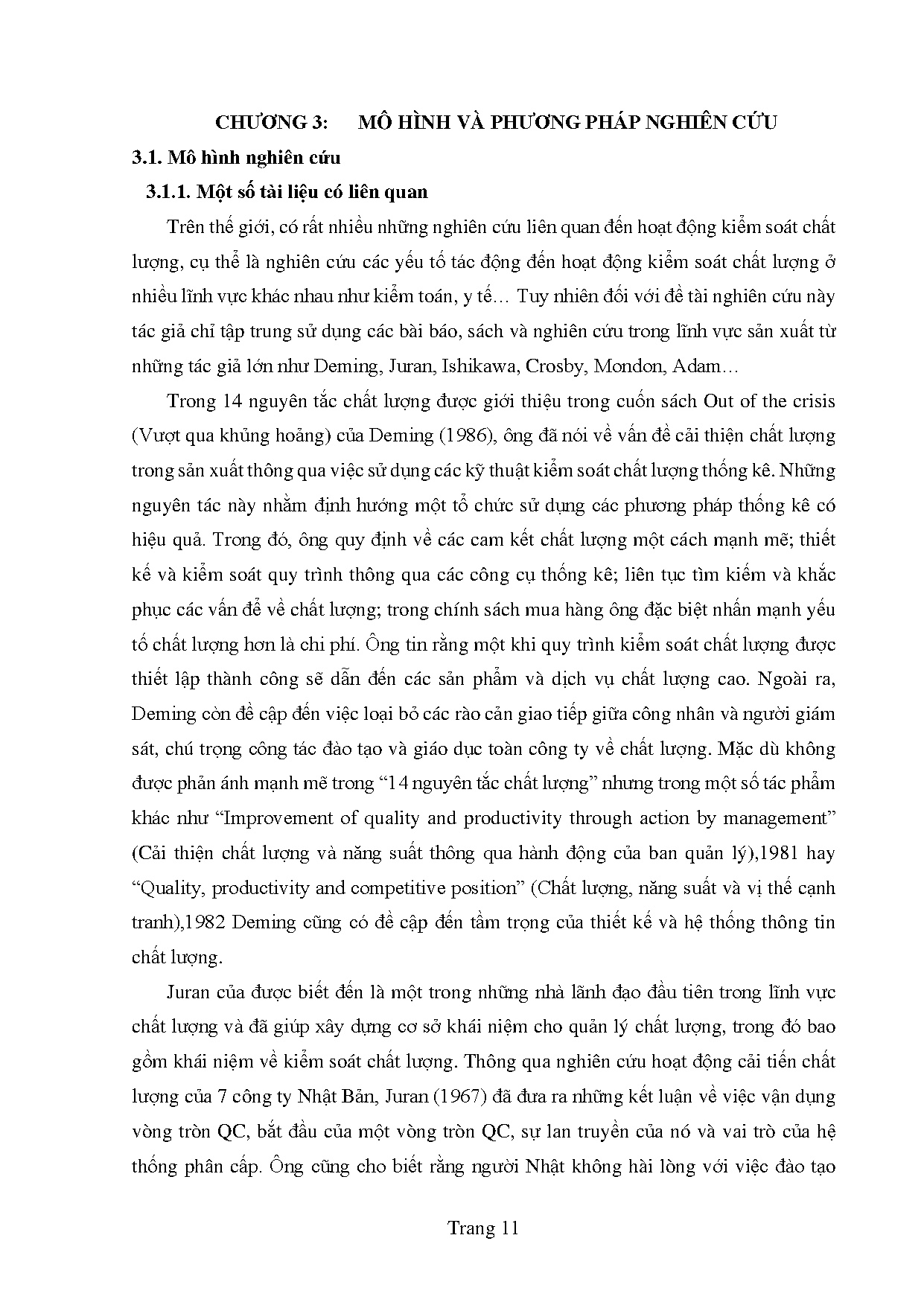 Đồ án tốt nghiệp - Các yếu tố tác động đến hoạt động kiểm soát chất lượng sản phẩm TNMMP - CTCPĐTTB - Trang 22
