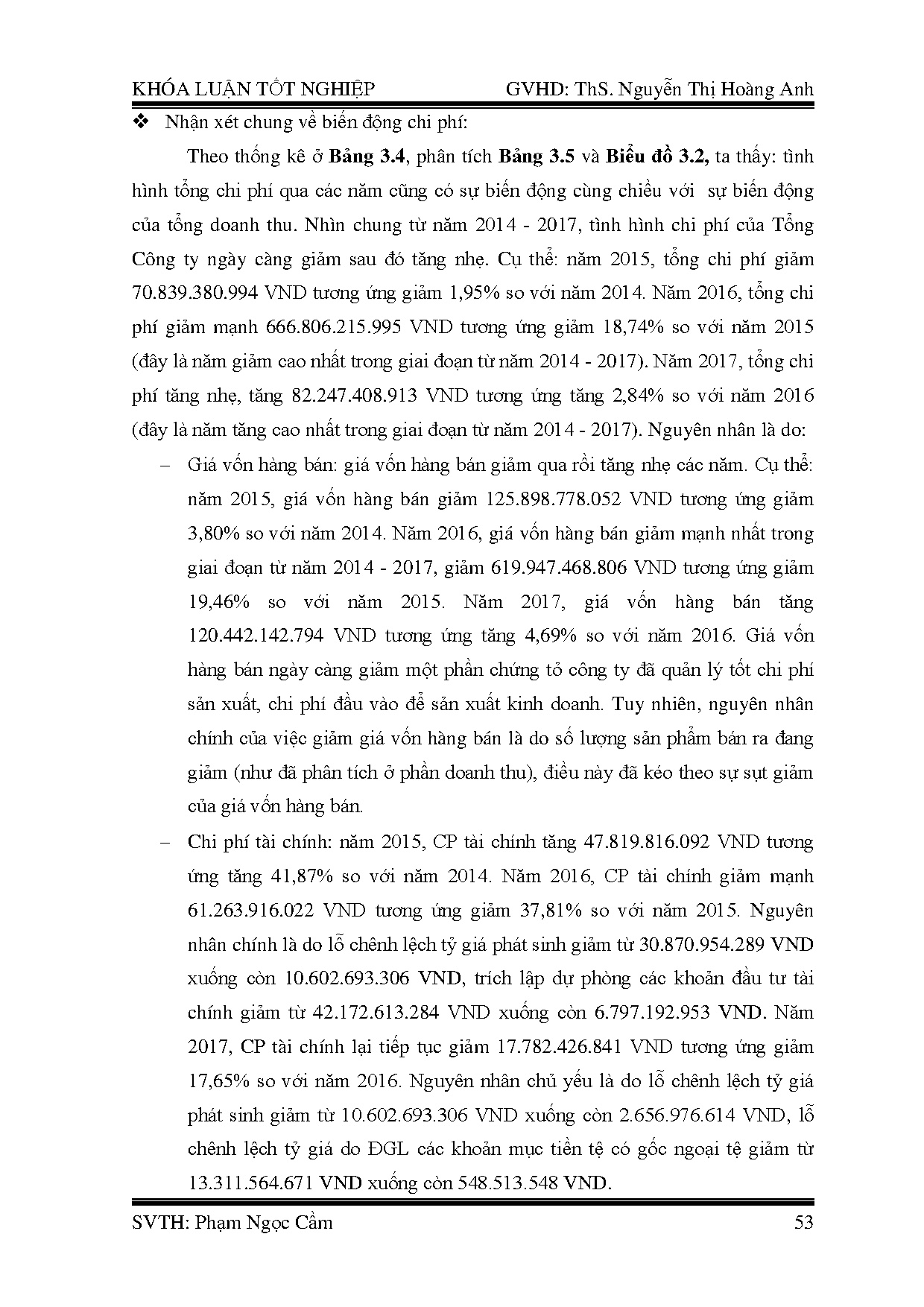 Đồ án tốt nghiệp - Kế toán doanh thu, chi phí và xác định kết quả hoạt động kinh doanh tại TCTCPPP - Trang 65