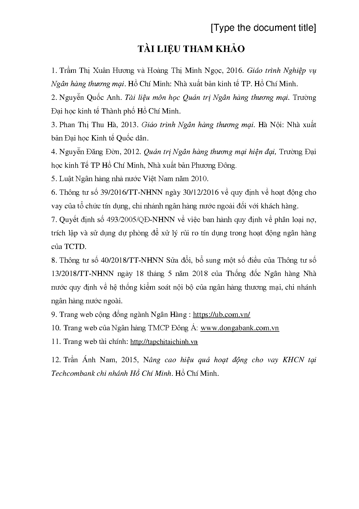 Ảnh một số trang tài liệu