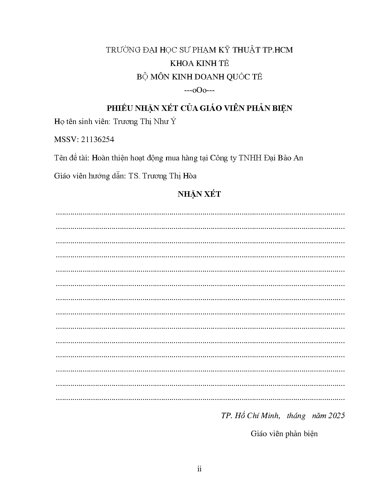 Đồ án tốt nghiệp - Hoàn thiện hoạt động mua hàng tại Công ty TNHH Đại Bảo An - Trang 3