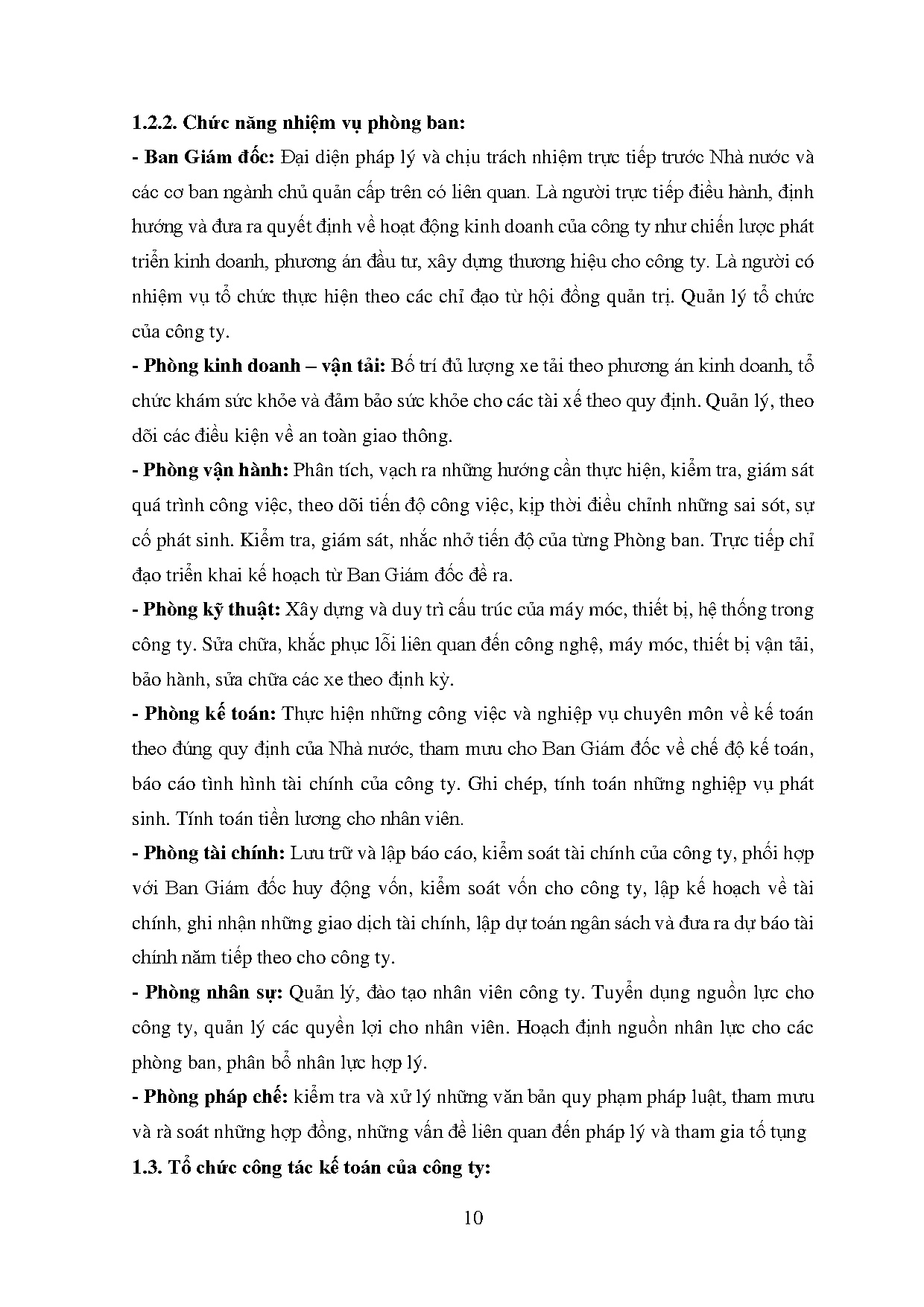 Đồ án tốt nghiệp - Hoàn thiện công tác kế toán phải thu khách hàng và phải trả người bán tại CTCPCNE - Trang 20