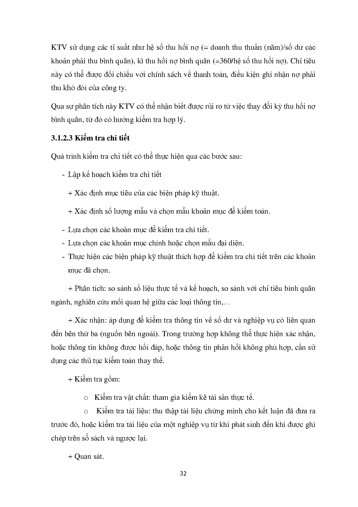 Đồ án tốt nghiệp - Qui trình kiểm toán khoản mục nợ phải thu khách hàng tại công ty TNHH kiểm toán A - Trang 45