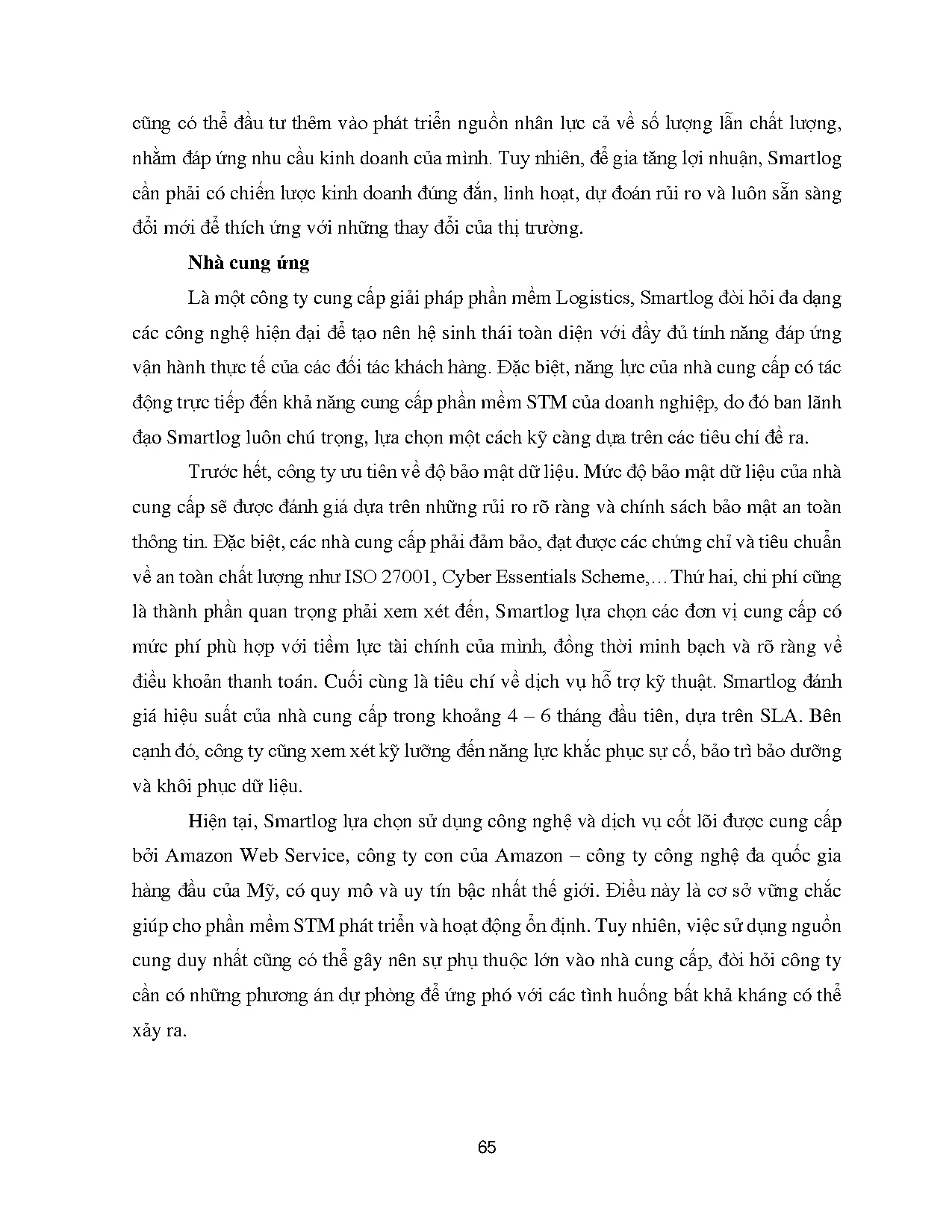 Đồ án tốt nghiệp - Hoạt động cung cấp phần mềm quản lý vận tải STM của Công ty Cổ phần Giải PCCỨS - Trang 78