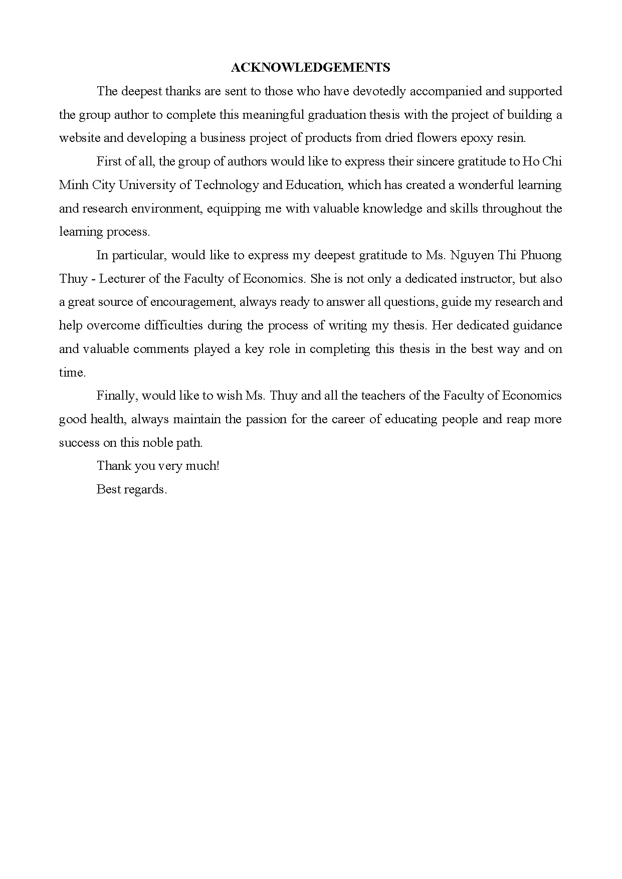 Đồ án tốt nghiệp - Developing an online business project for dried flower products - Trang 4