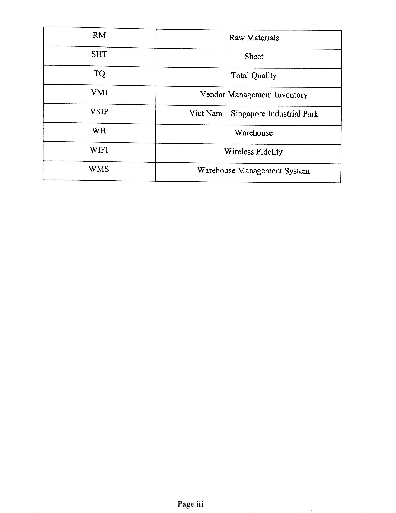 Đồ án tốt nghiệp - Analyzing of warehouse management at Avery Dennison company (Warehouse 4) - Trang 4