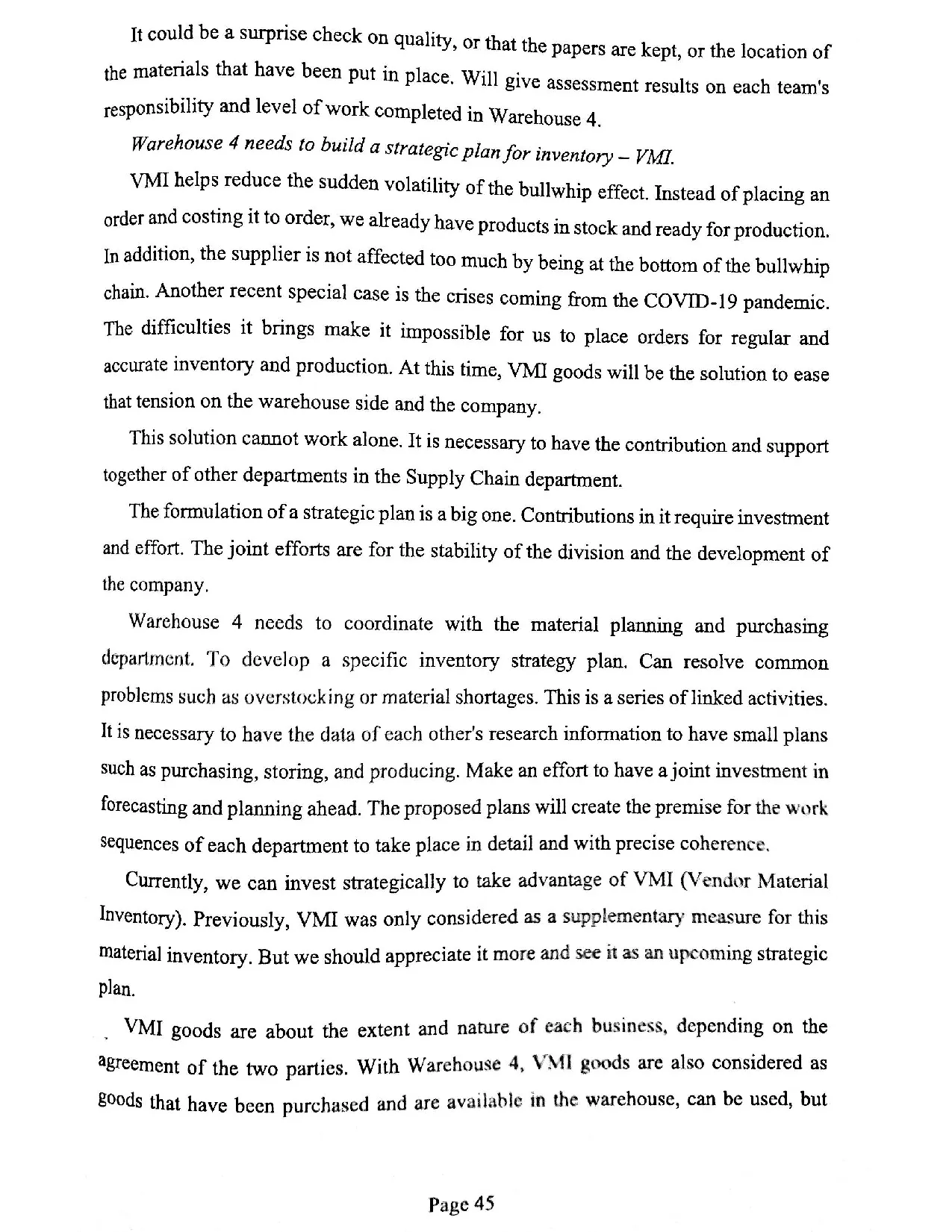 Đồ án tốt nghiệp - Analyzing of warehouse management at Avery Dennison company (Warehouse 4) - Trang 55