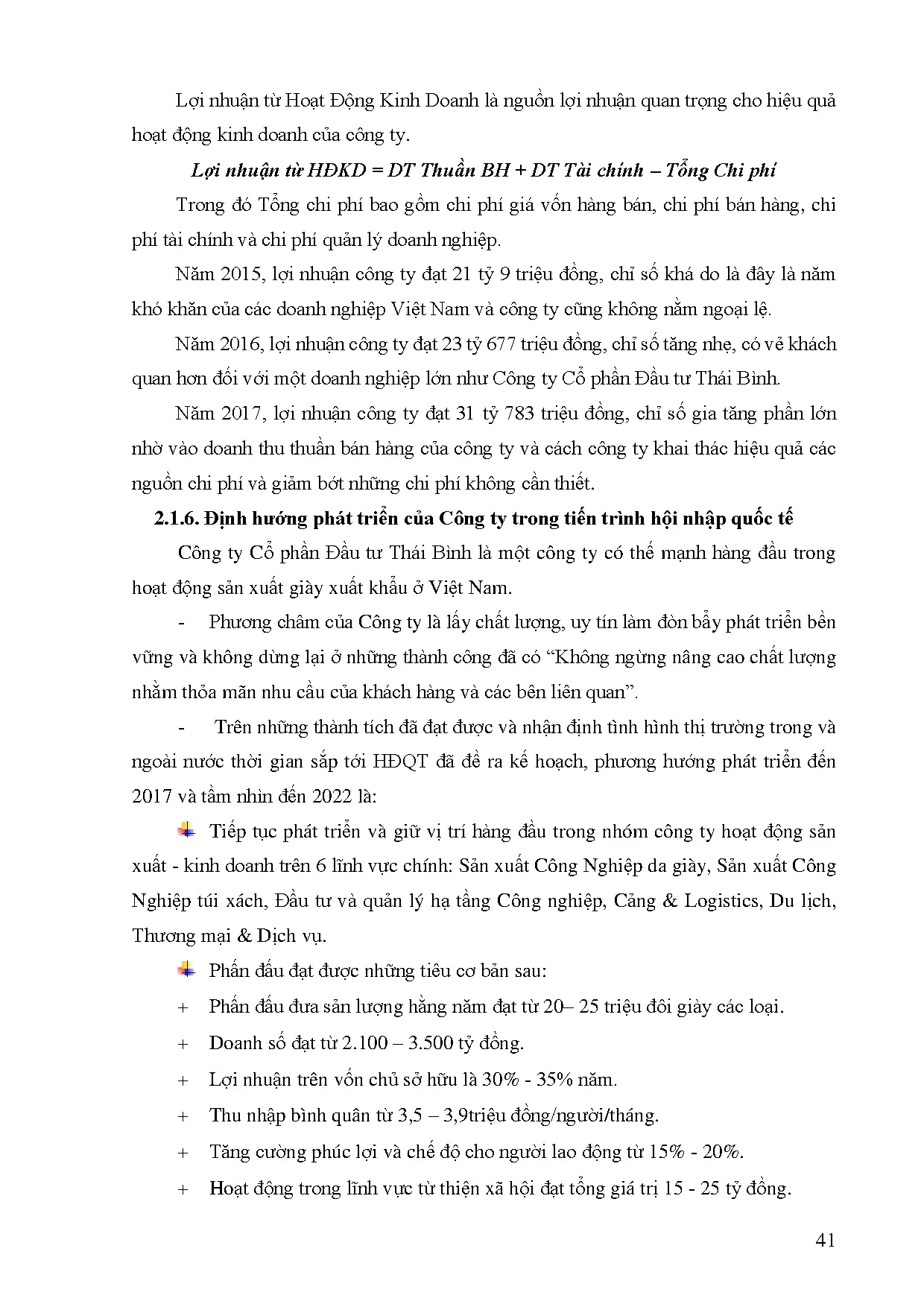Đồ án tốt nghiệp - Hoàn thiện quy trình tuyển dụng tại Nhà máy số 1 - Công ty Cổ phần Đầu tư Thái B - Trang 50