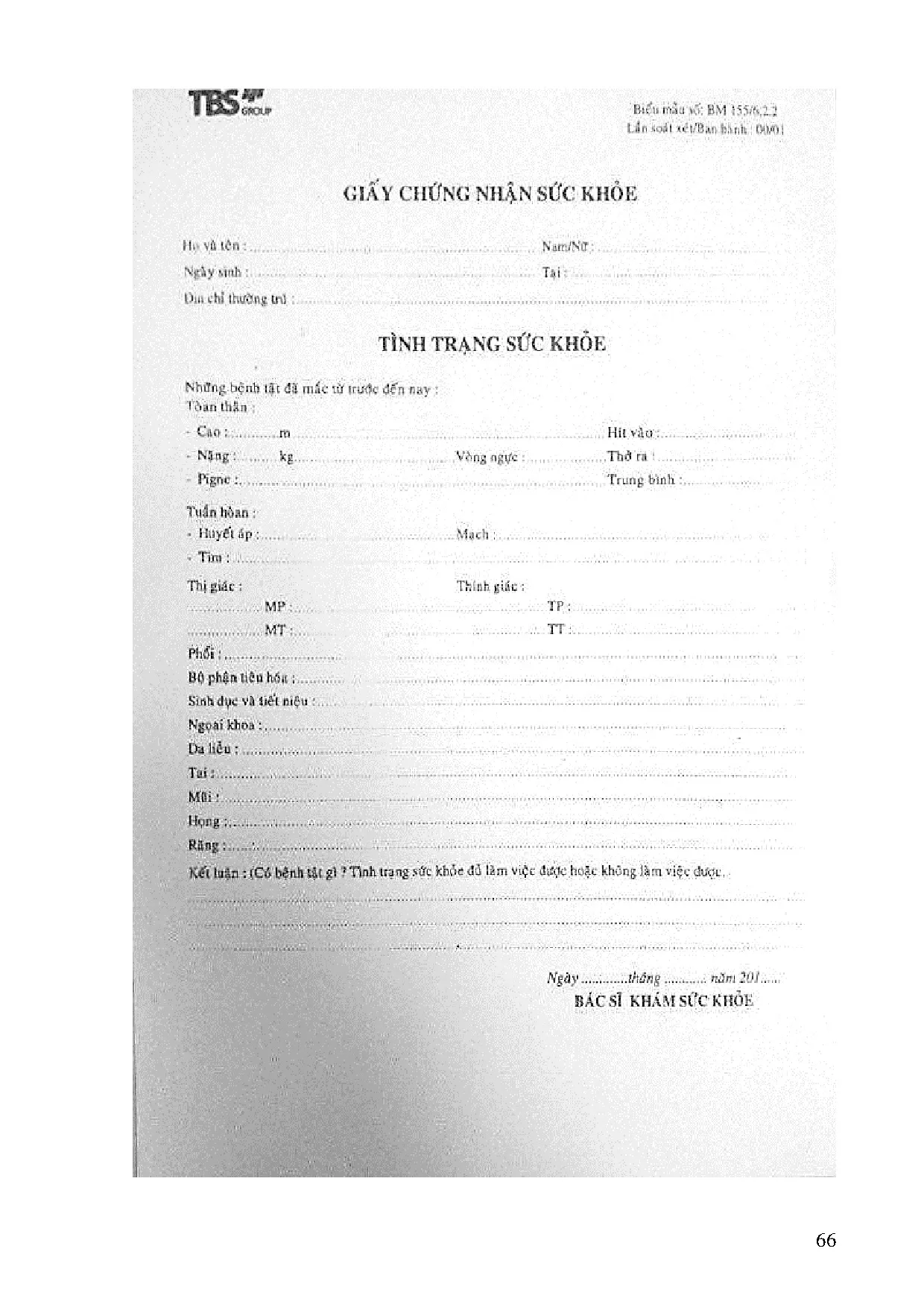 Đồ án tốt nghiệp - Hoàn thiện quy trình tuyển dụng tại Nhà máy số 1 - Công ty Cổ phần Đầu tư Thái B - Trang 75