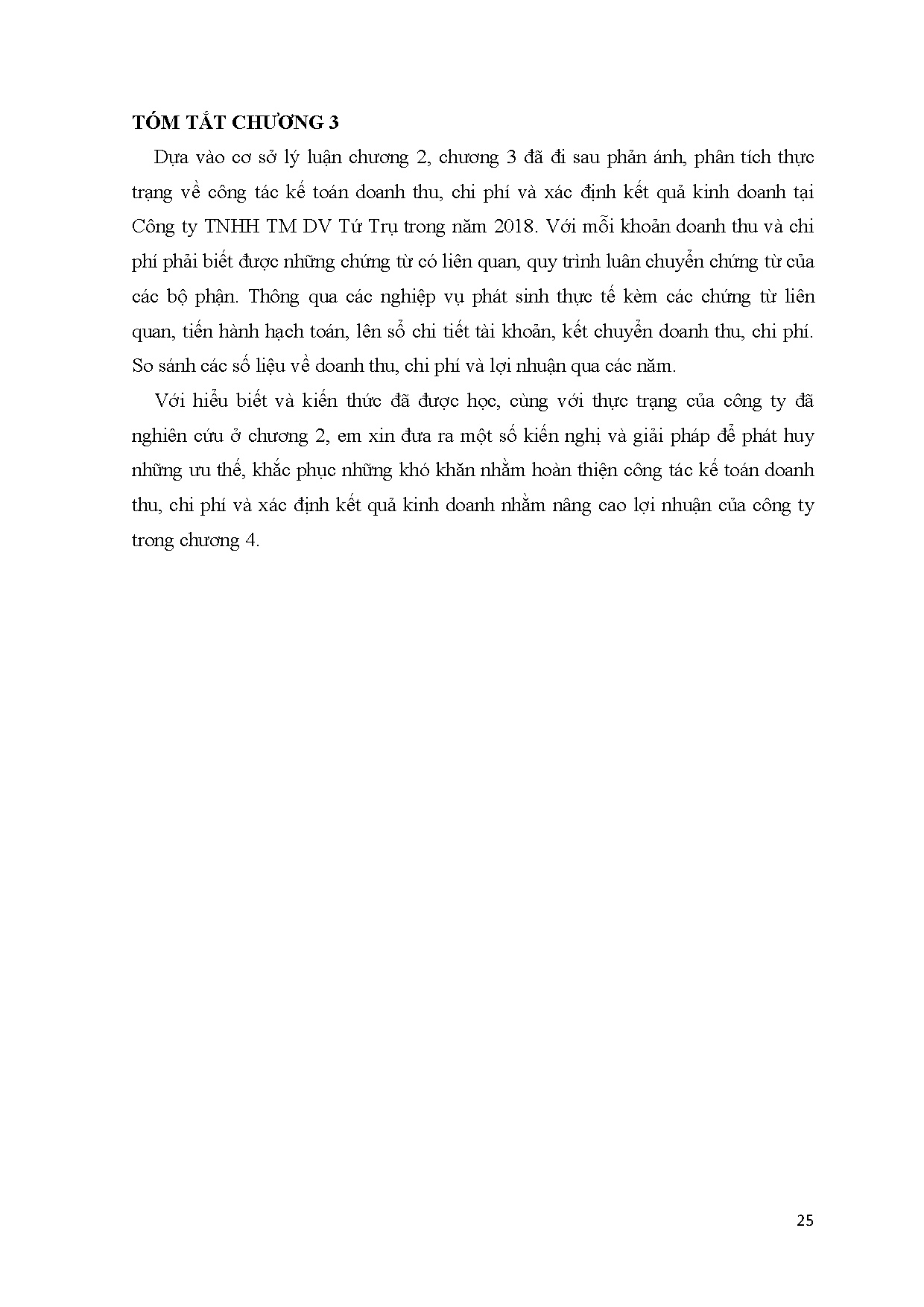 Đồ án tốt nghiệp - Kế toán doanh thu, chi phí và xác định kết quả kinh doanh tại công ty TNHH TM DTT - Trang 81