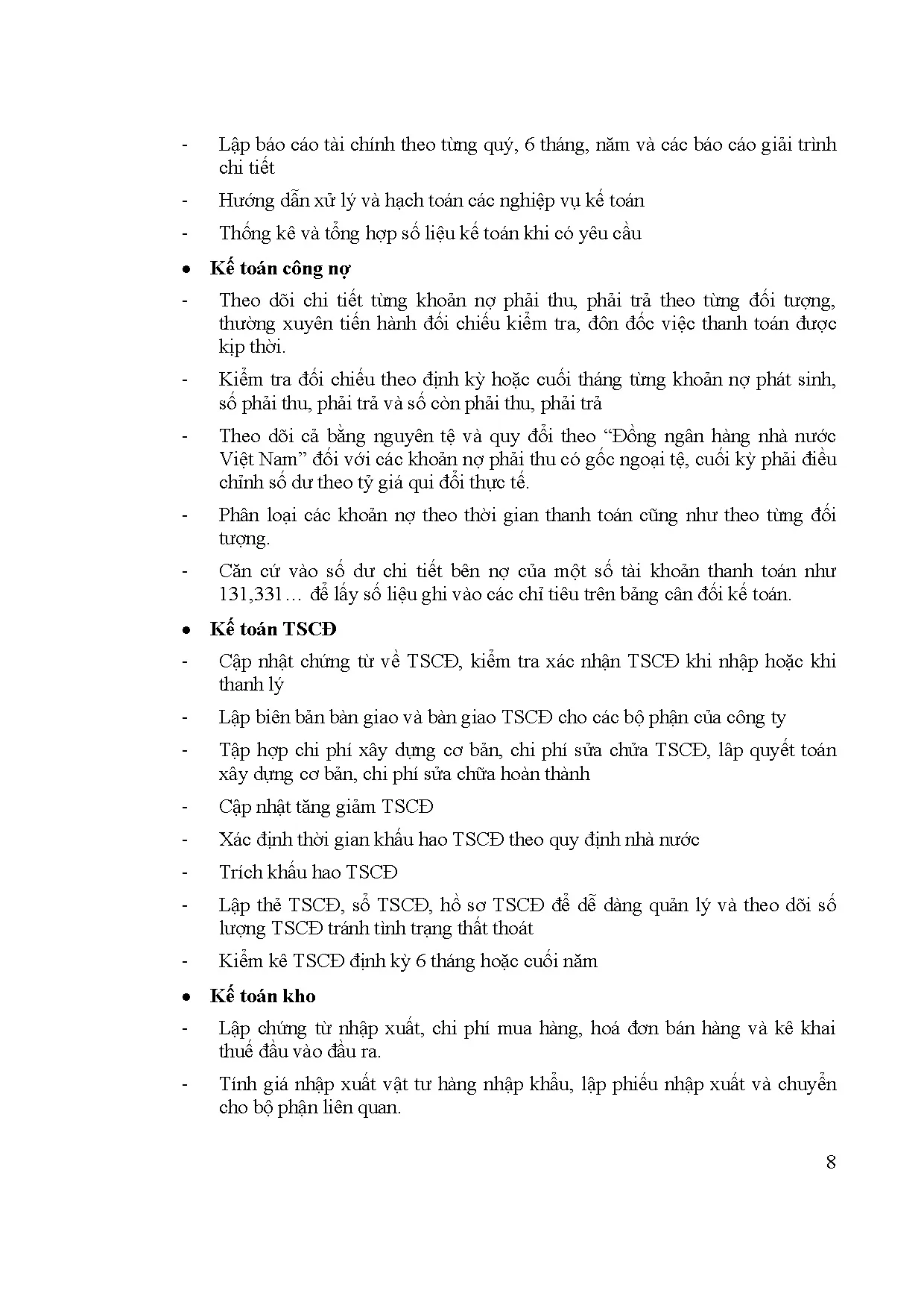 Đồ án tốt nghiệp - Công tác kế toán công nợ tại Công ty cổ phần Sông Hồng Sài Gòn - Trang 22