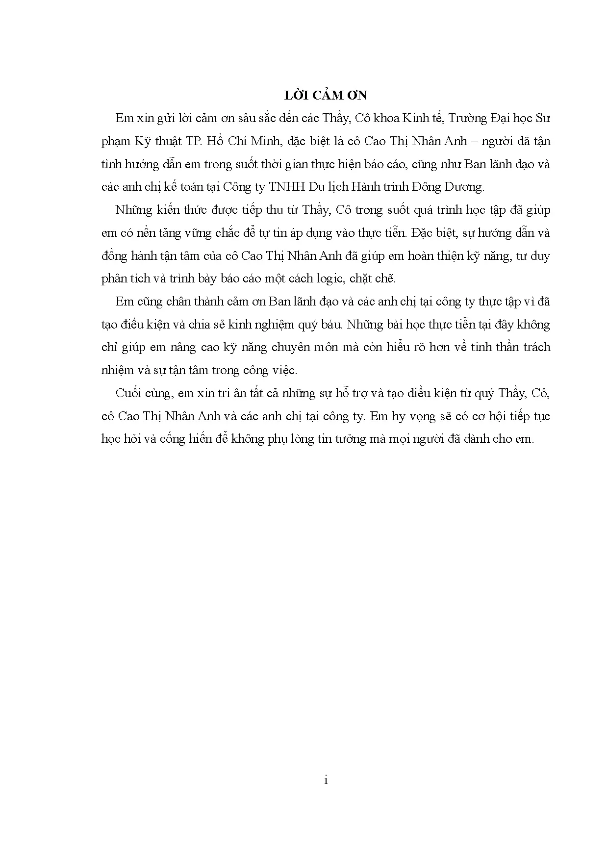 Đồ án tốt nghiệp - Kế toán doanh thu, chi phí và xác định kết quả kinh doanh tại công ty tnhh DLHTĐD - Trang 3