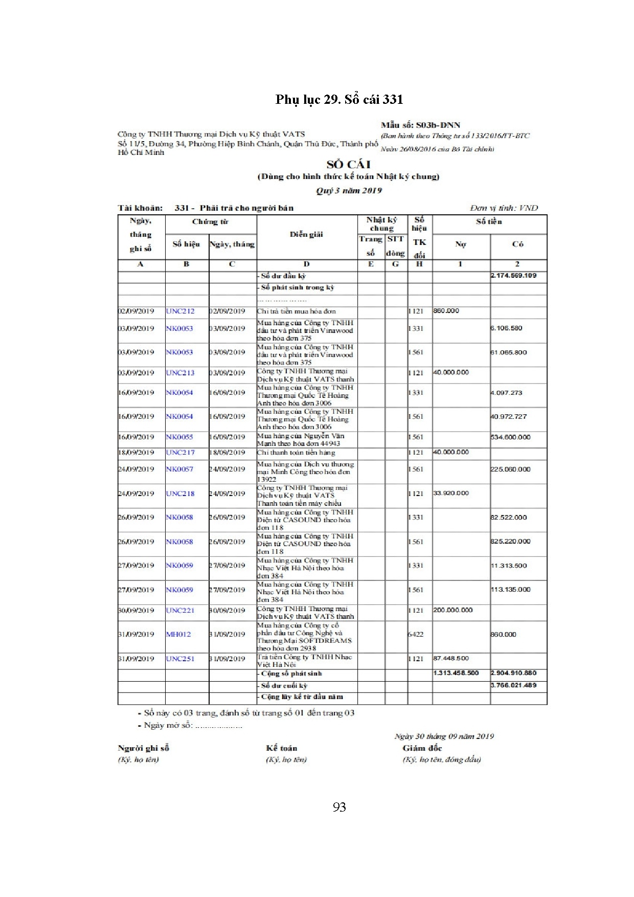 Ảnh một số trang tài liệu