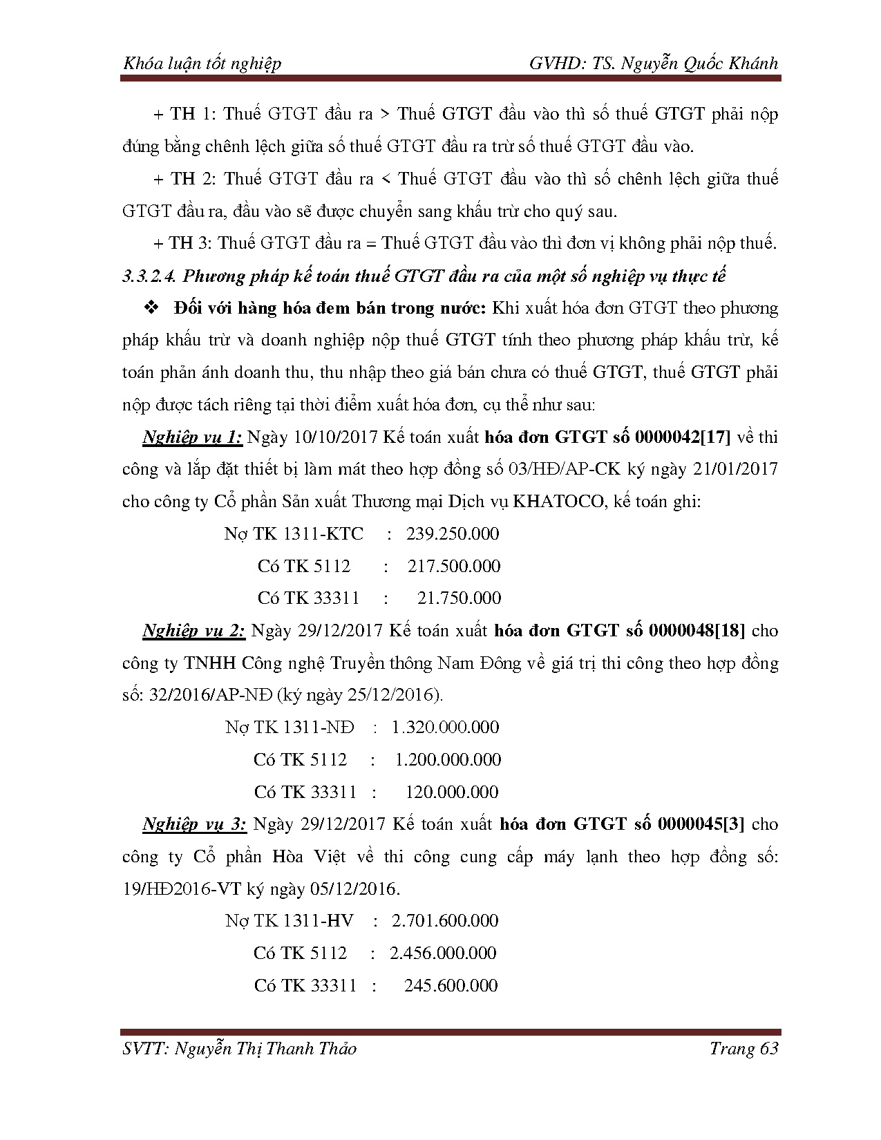Đồ án tốt nghiệp - Kế toán phải thu khách hàng, phải trả người bán và thuế GTGT tại CTTSXTMDVCNAP - Trang 75