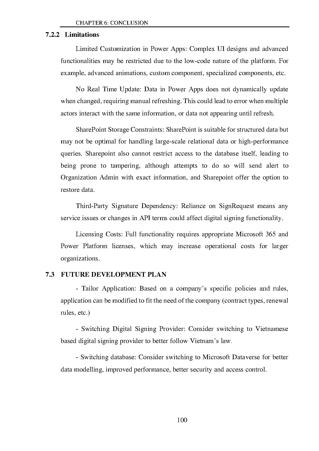 Đồ án tốt nghiệp - Developing a cloud-based labor contract management application using microsoft PP - Trang 101