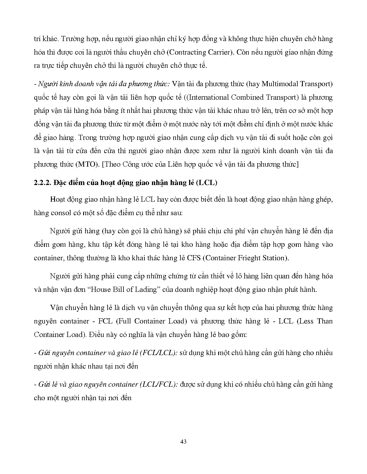 Đồ án tốt nghiệp - NÂNG CAO HIỆU QUẢ HOẠT ĐỘNG GIAO NHẬN HÀNG LẺ TẠI CÔNG TY TNHH DASH LOGISTICS - Trang 55