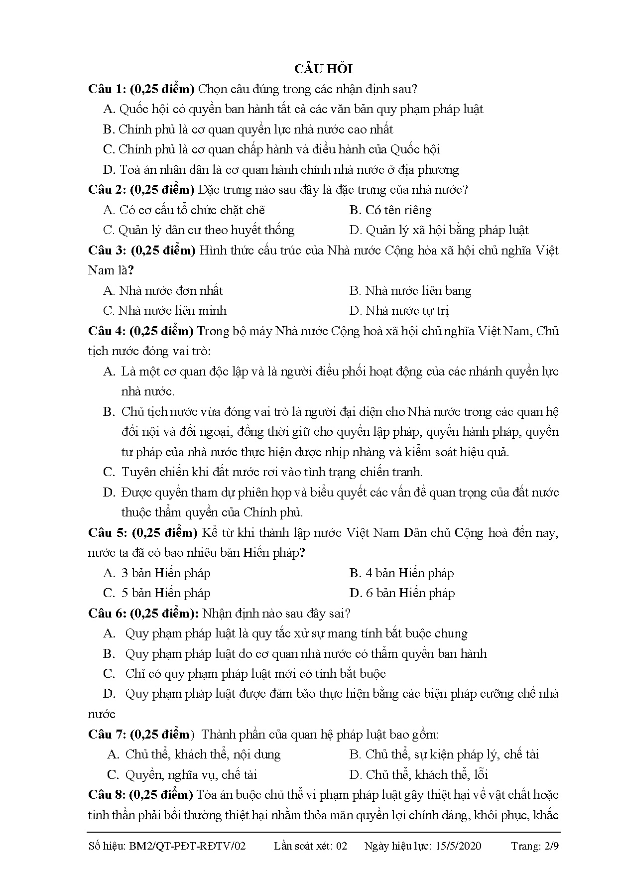 Ảnh một số trang tài liệu