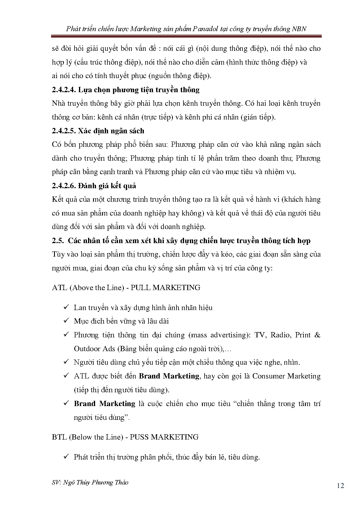 Đồ án tốt nghiệp - PHÁT TRIỂN CHIẾN LƯỢC MARKETING SẢN PHẨM PANADOL - Trang 23